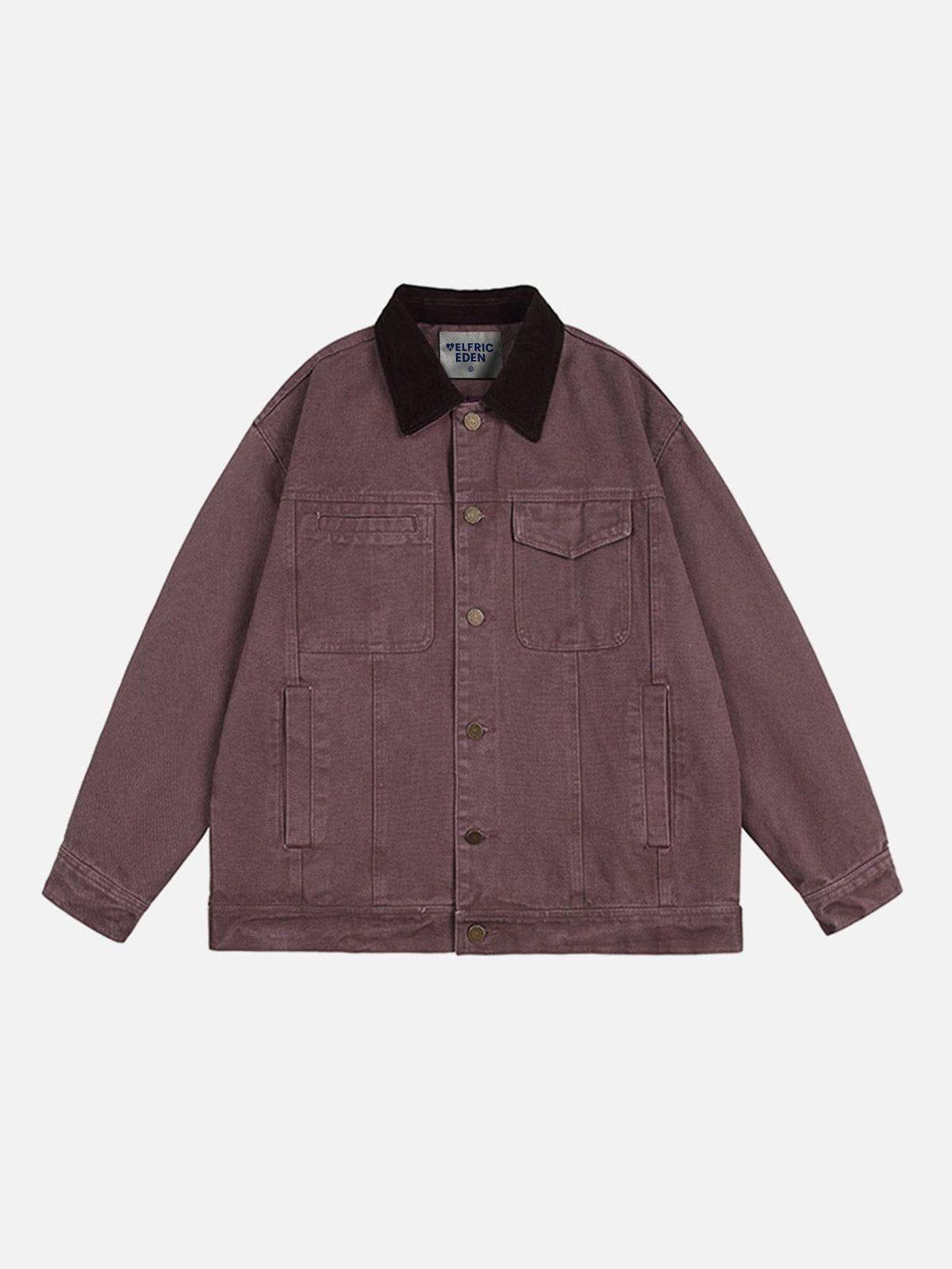 Aelfric Eden Oversized Washed Barn Jacket Product Image