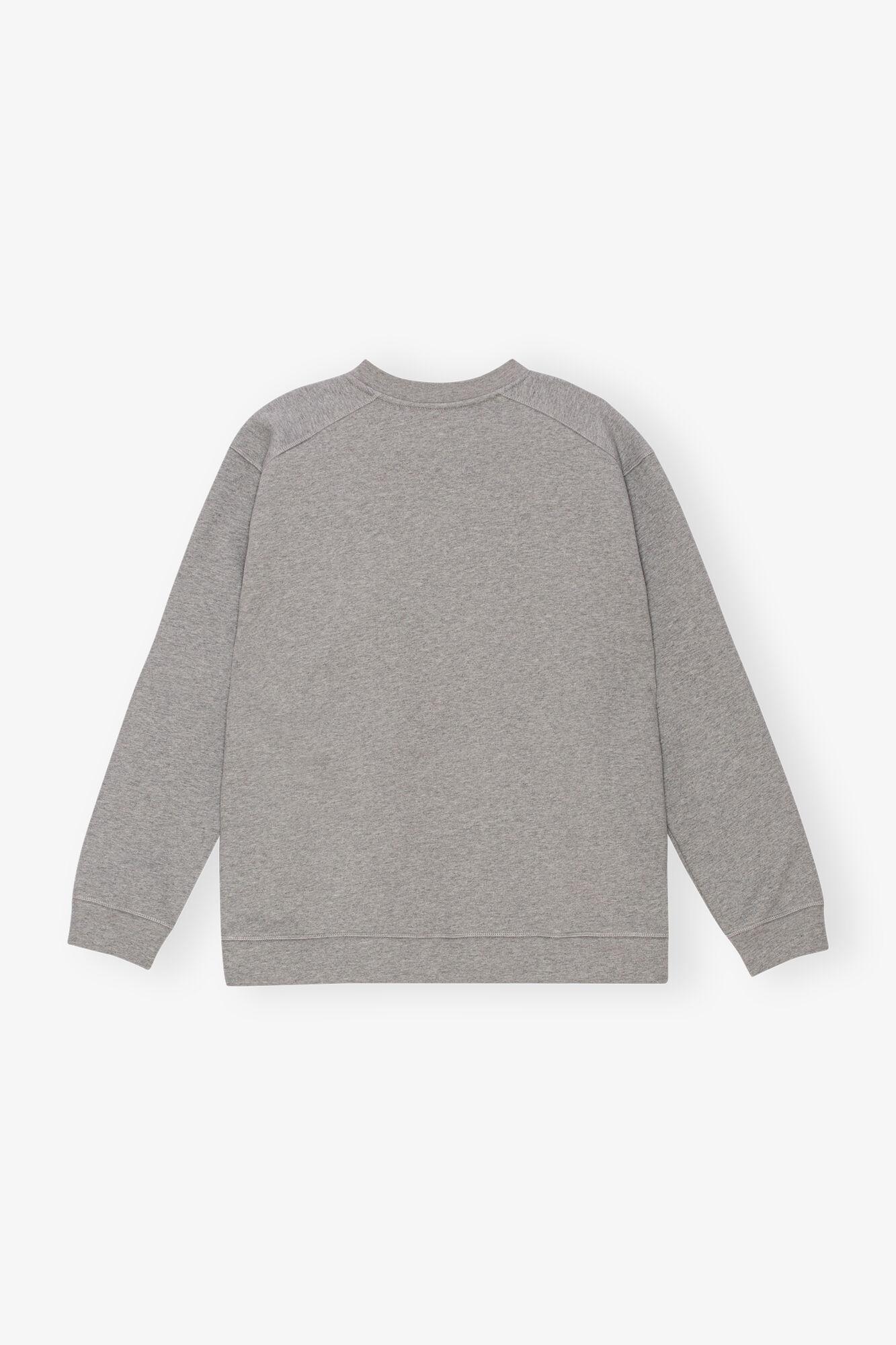 Grey Fleece Sweatshirt Product Image