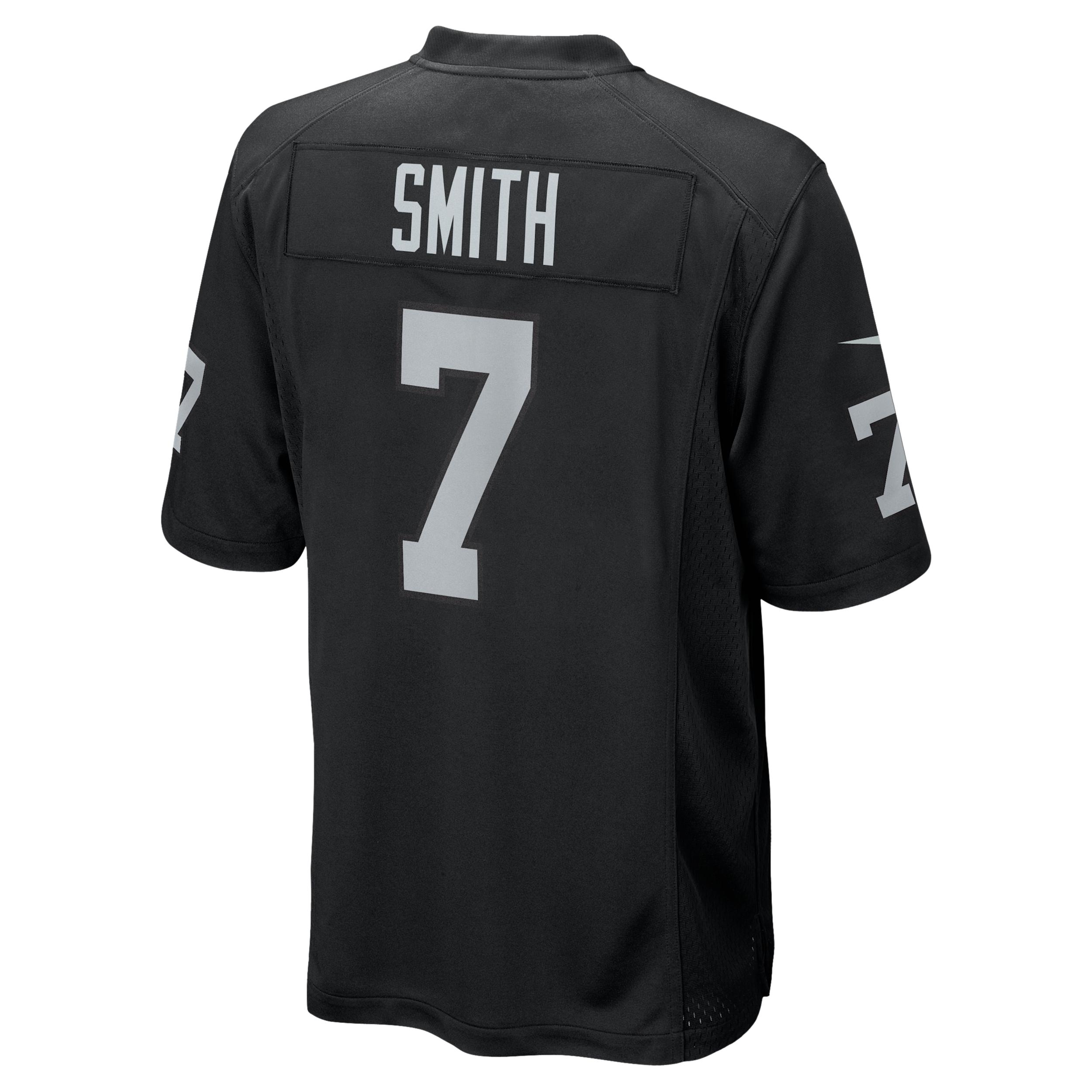 Geno Smith Las Vegas Raiders Nike Mens NFL Game Jersey | 67NMORGH8DF-7S5 Product Image