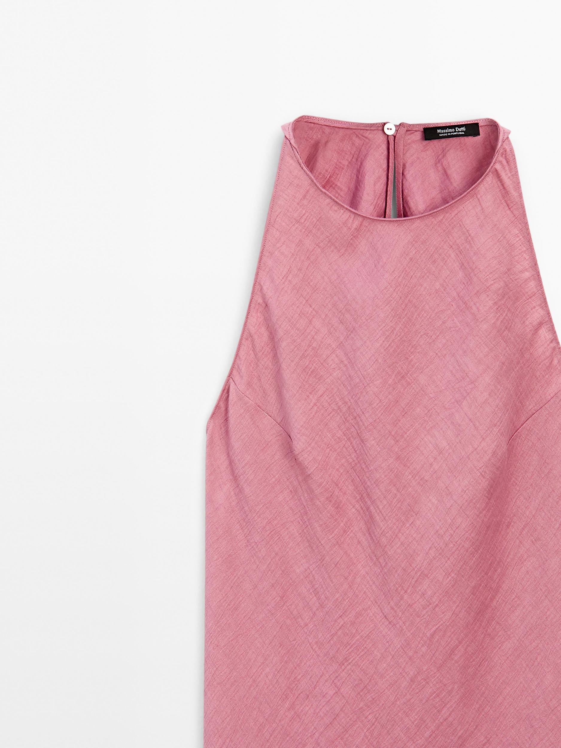 Long halter dress Product Image