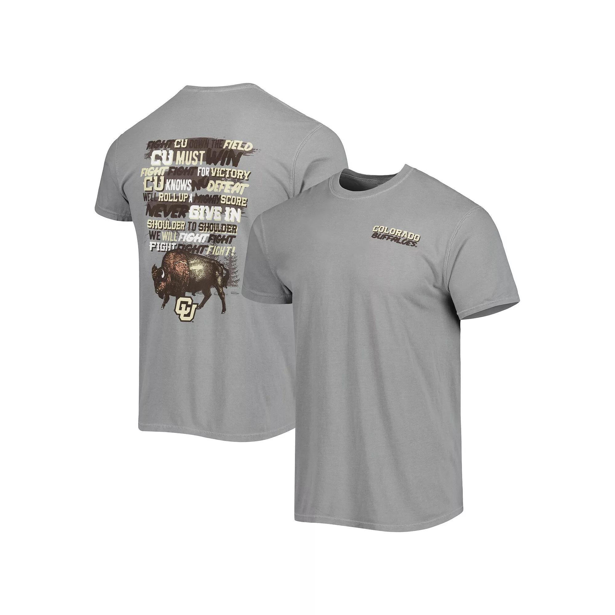 Men's Gray Colorado Buffaloes Hyperlocal T-Shirt, Size: 3XL, Grey Product Image