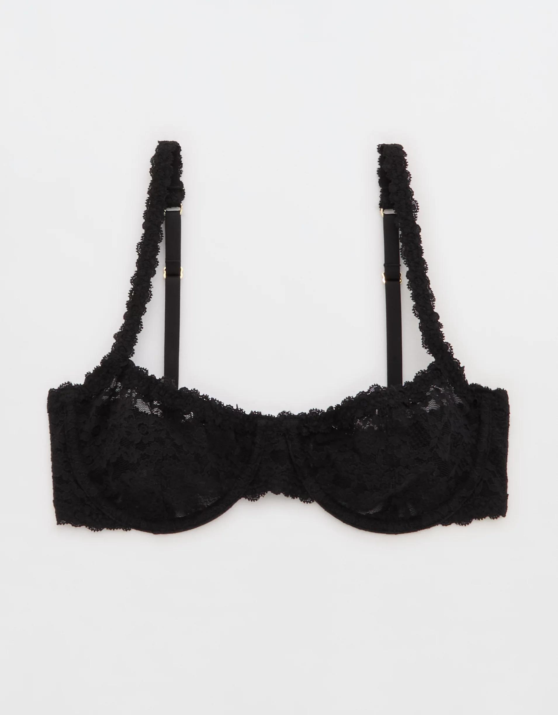 Show Off Vintage Lace Unlined Balconette Bra Product Image