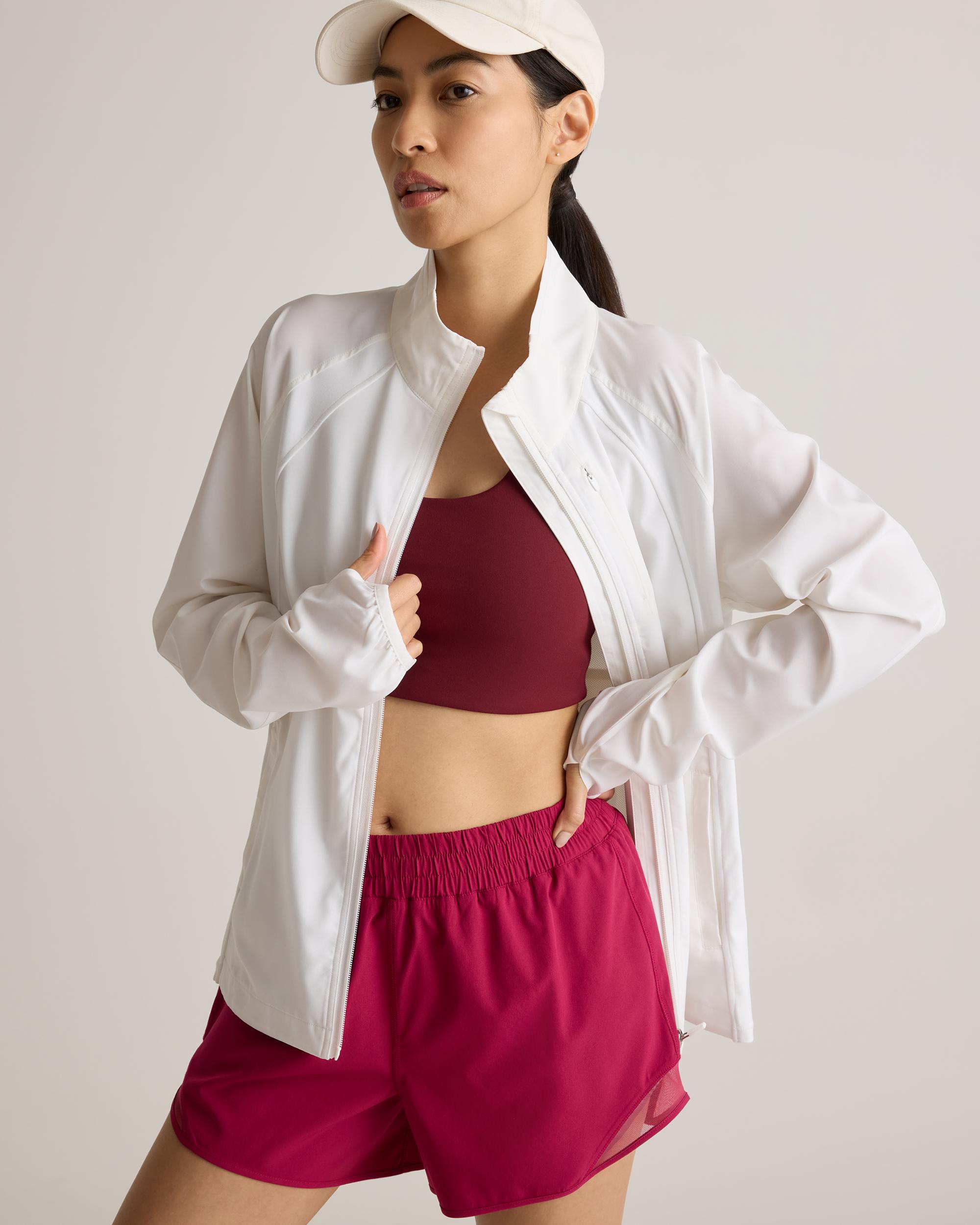 Quince | Women's Race Day Full-Zip Jacket Recycled Polyester Product Image