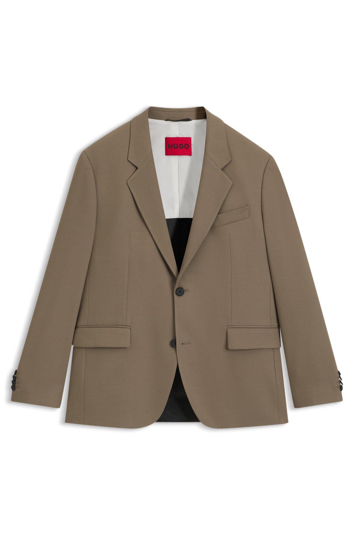 Modern-fit jacket in stretch twill with full lining Product Image