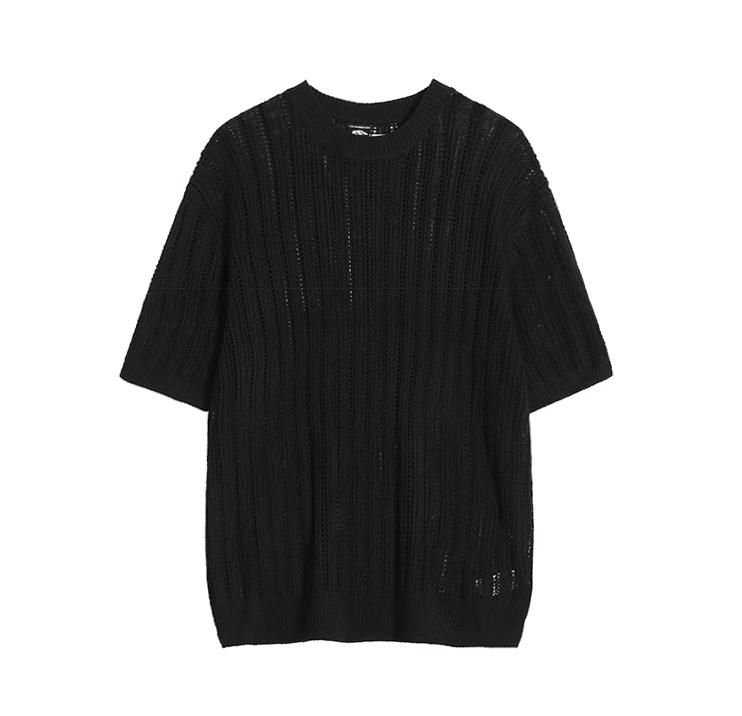 RT No. 11514 KNIT HOLLOW SHORT SLEEVE Product Image