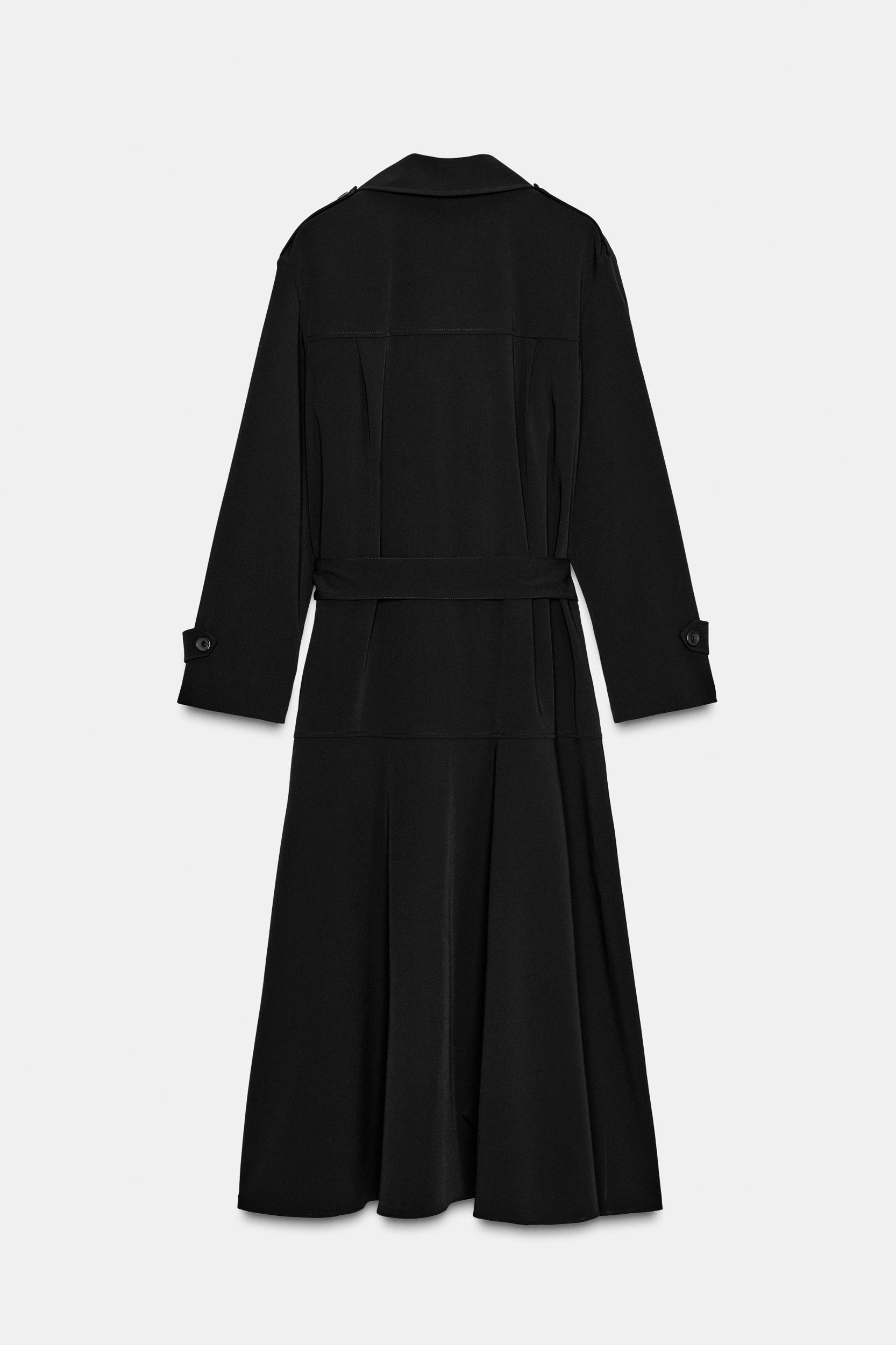 ZW COLLECTION TRENCH MIDI DRESS Product Image