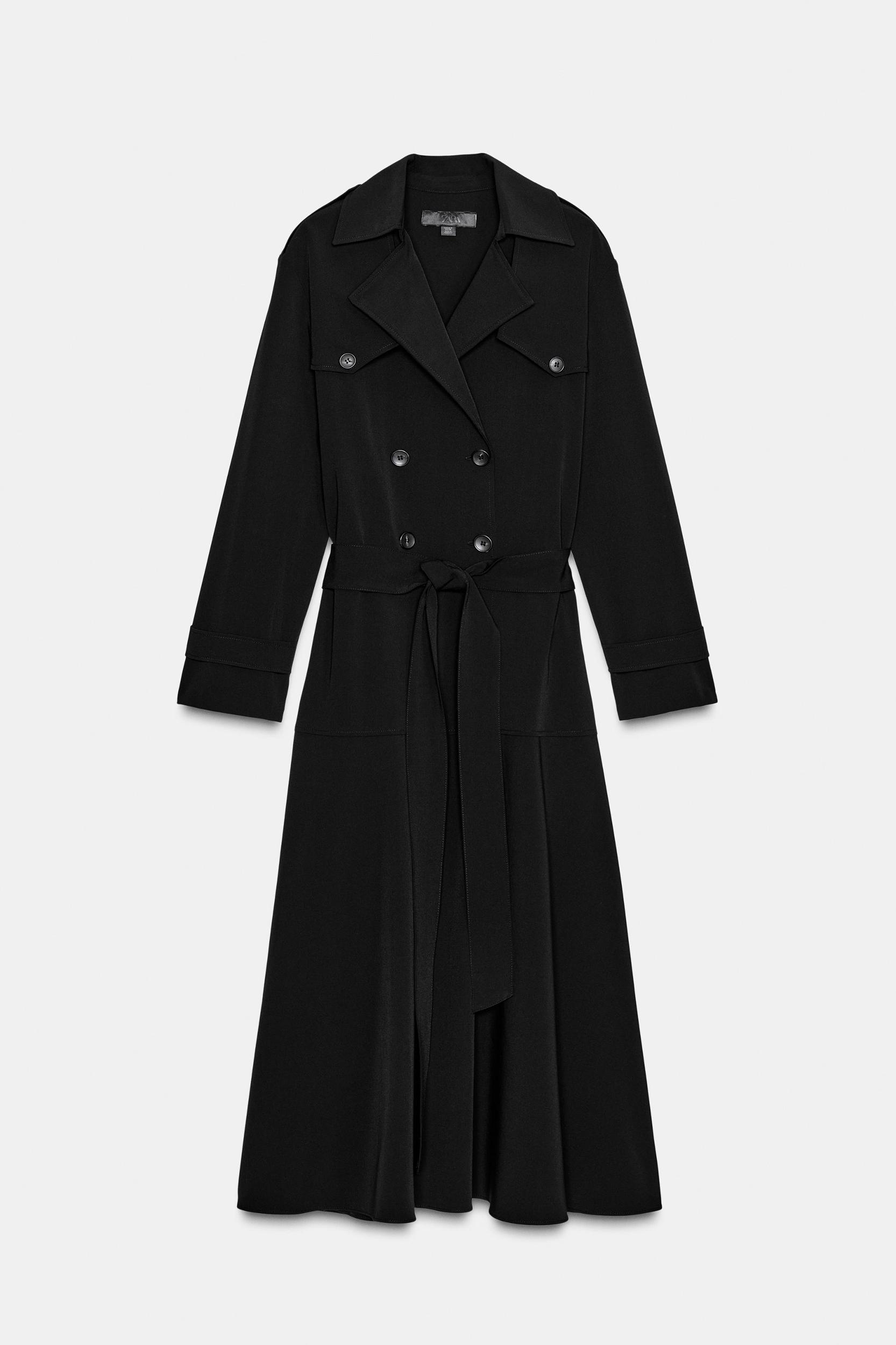 ZW COLLECTION TRENCH MIDI DRESS Product Image