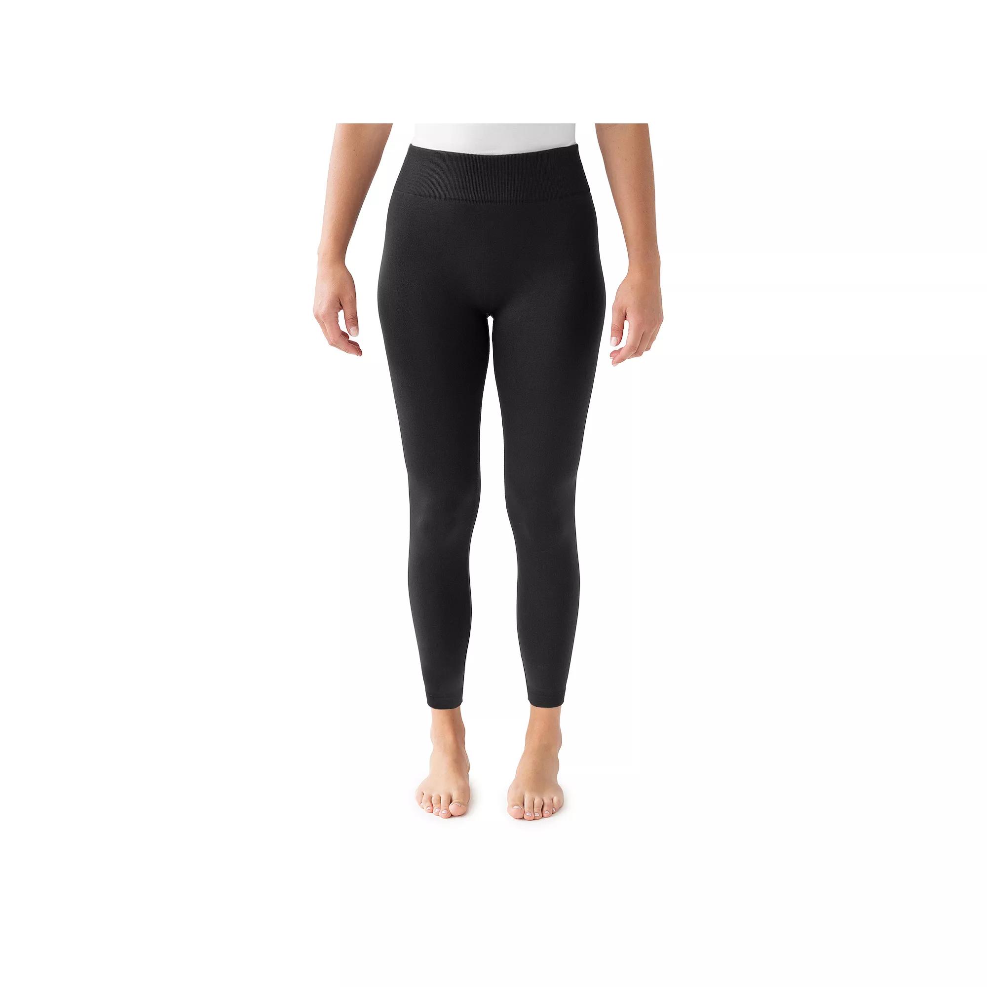 Women's MUK LUKS Unlined Jersey Leggings,  Product Image