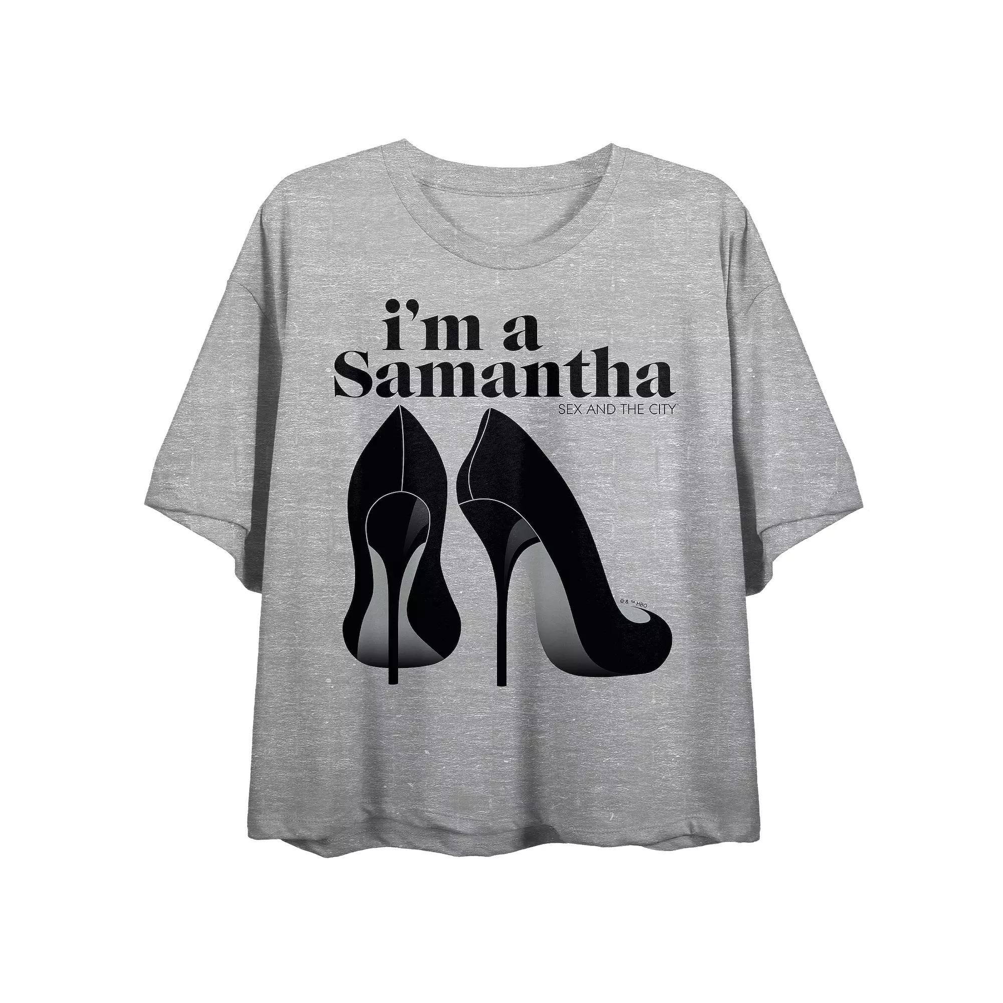 Women's Sex And The City "I'm a Samantha" Crewneck Graphic Tee, Girl's,  Product Image