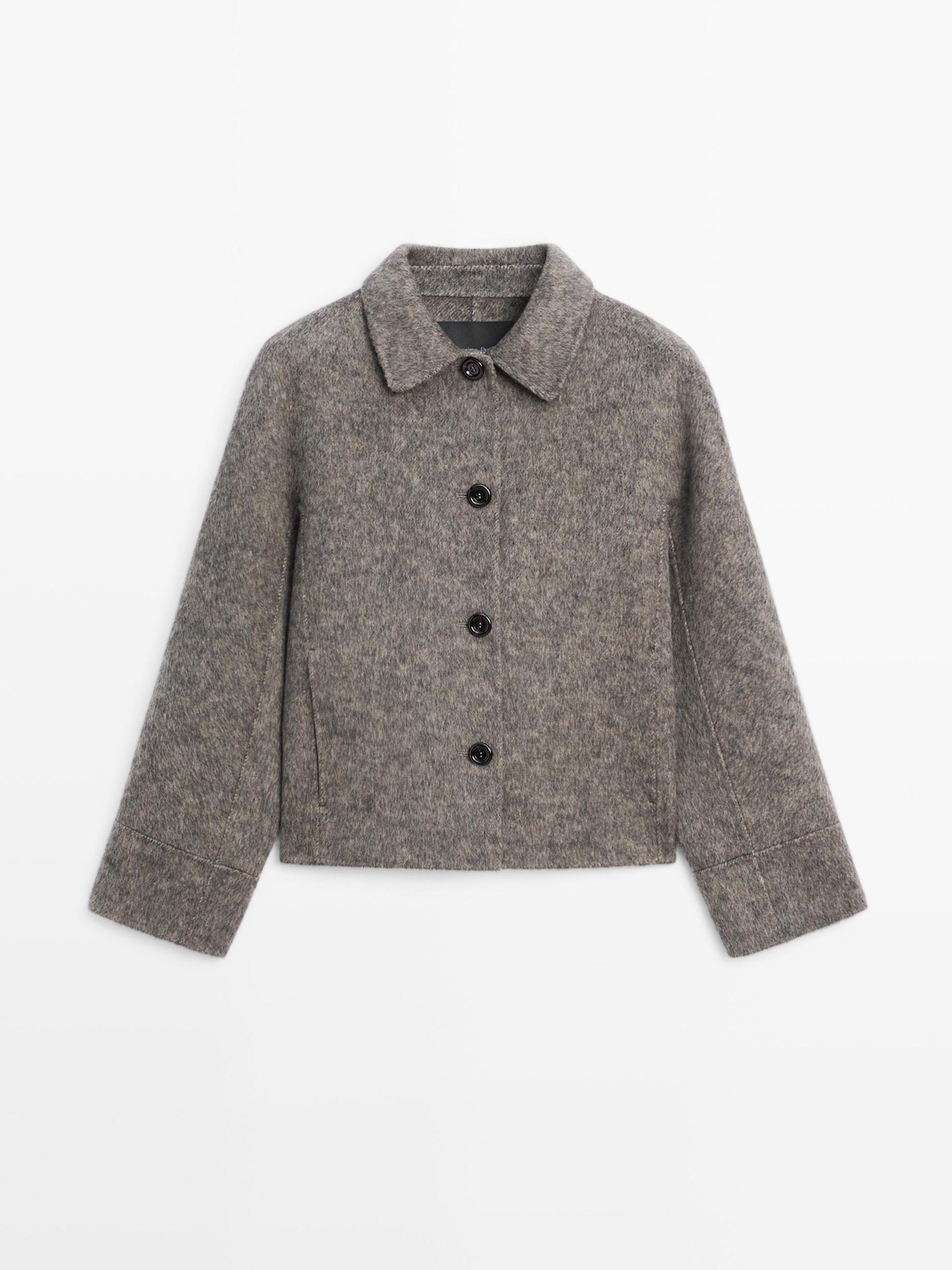 Short flecked coat Product Image