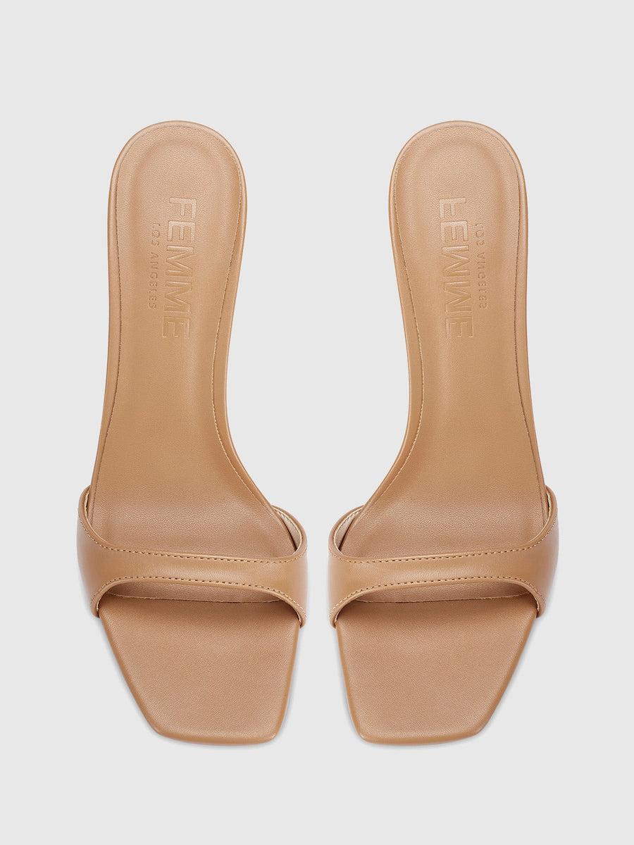 The Rue Slipper - Camel Product Image
