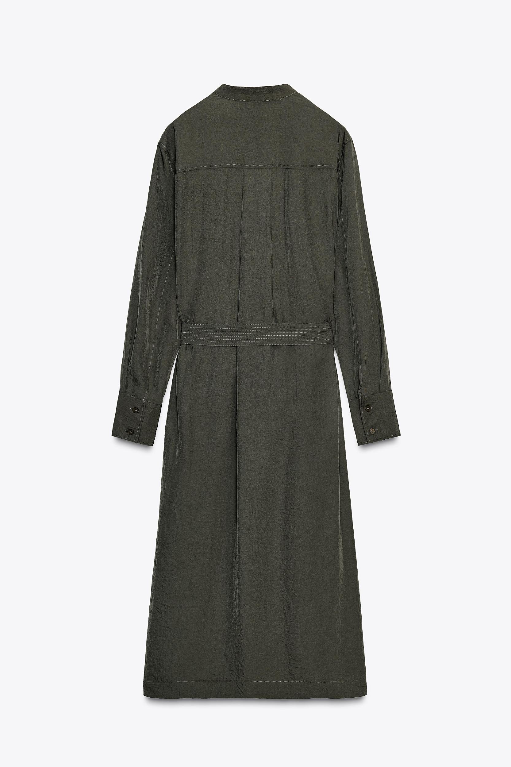 ZW COLLECTION BELTED MIDI DRESS Product Image