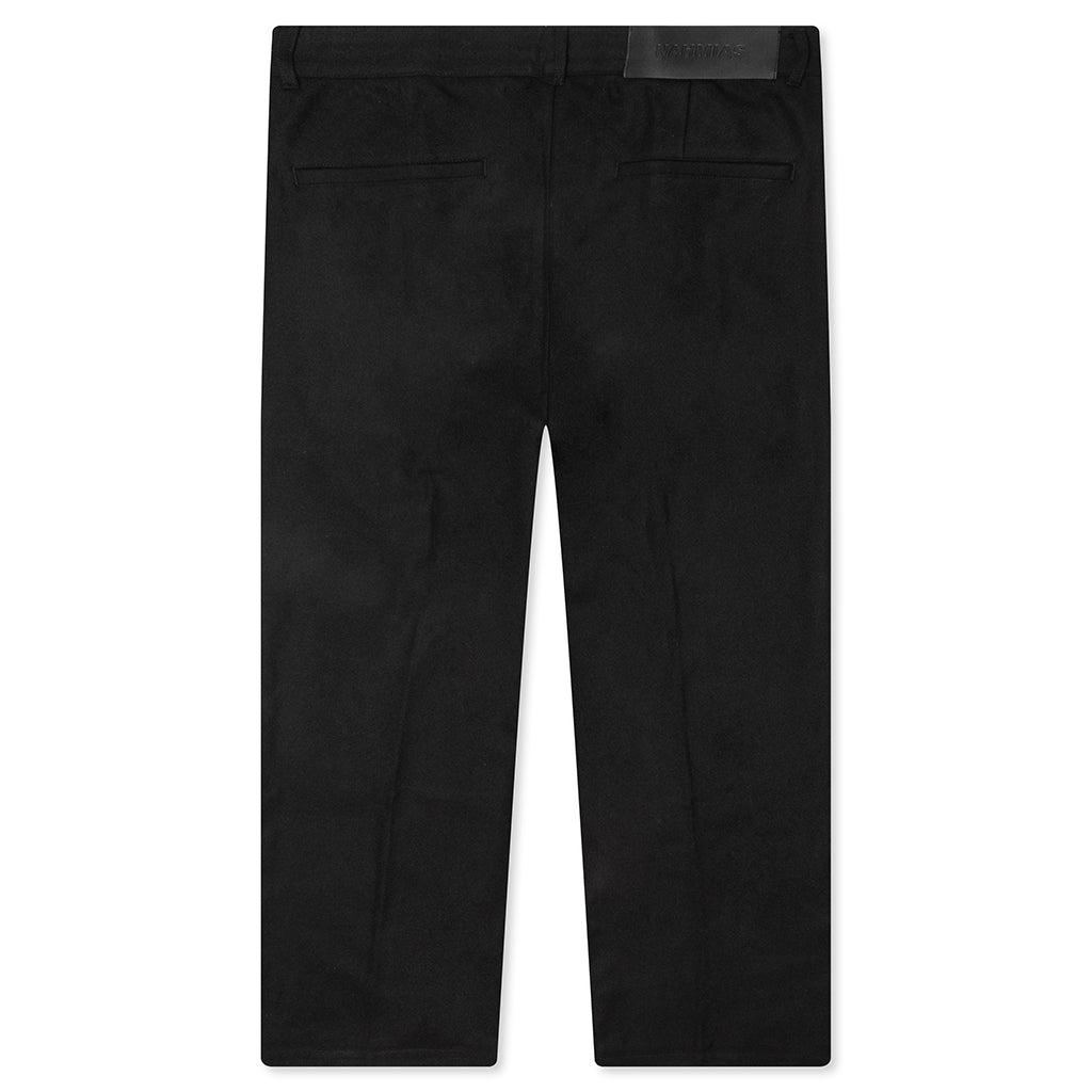 Suiting Pleated Trousers - Black Male Product Image