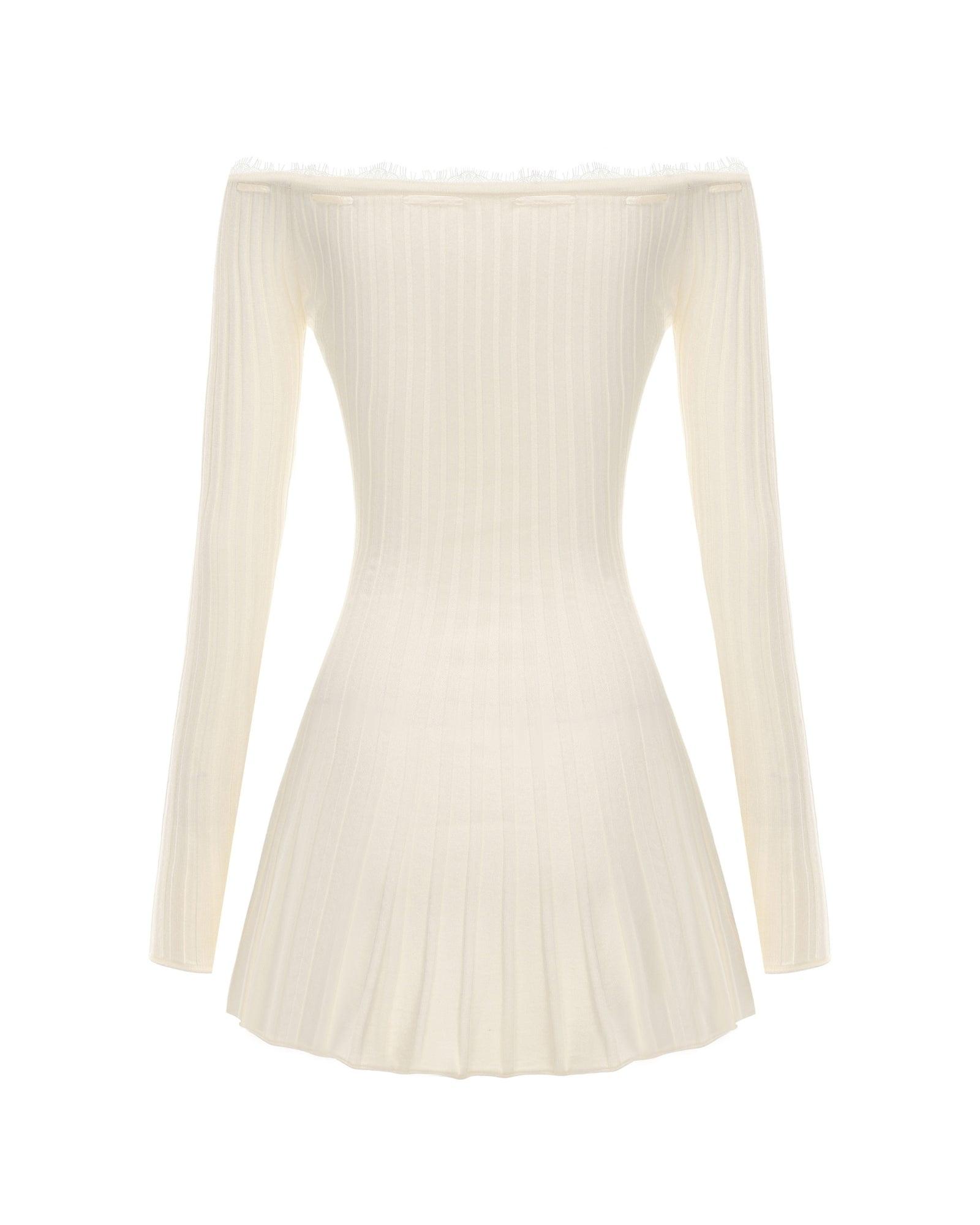 Jenna Dress (White) Product Image