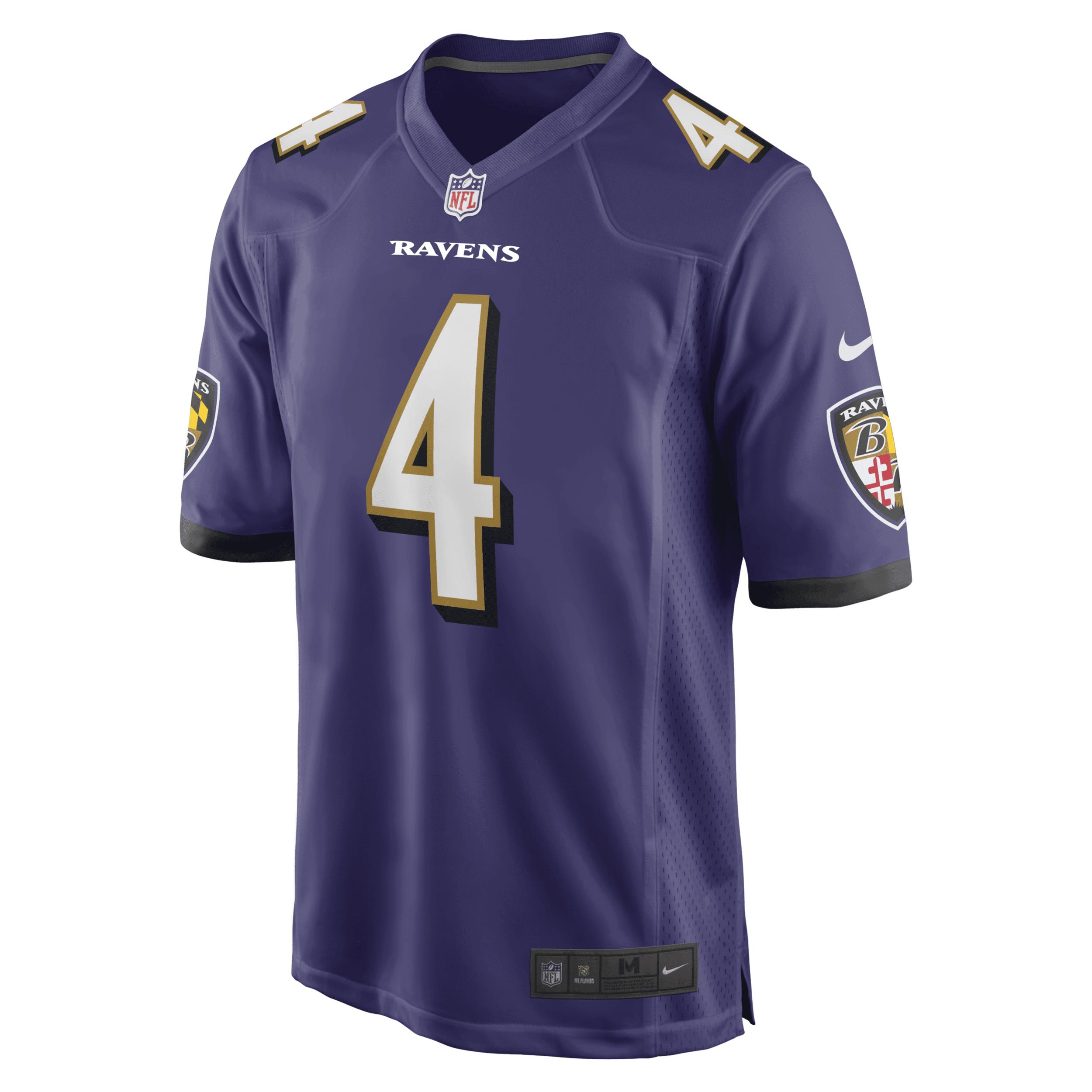 Zay Flowers Baltimore Ravens Nike Mens NFL Game Football Jersey | 67NMBLGH8GF-00P Product Image