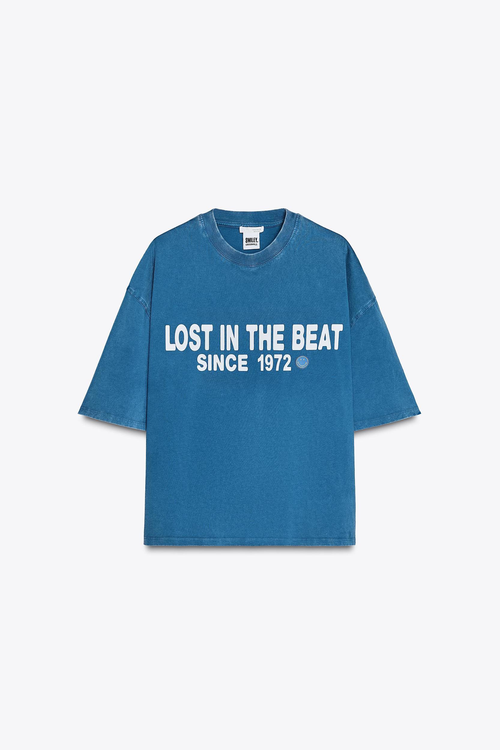 WASHED EFFECT SMILEY ® T-SHIRT Product Image