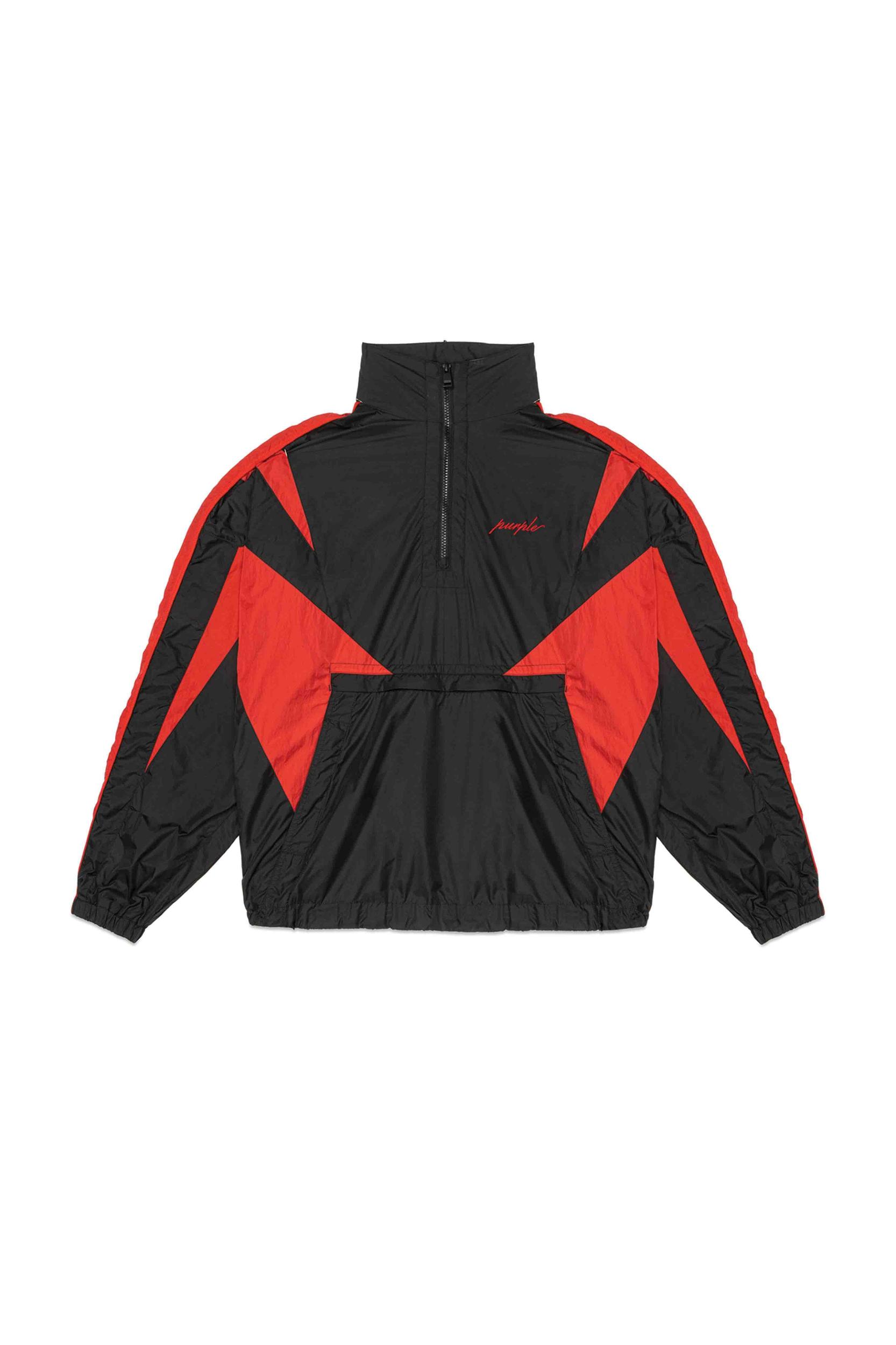 Color Blocked Track Jacket Male Product Image