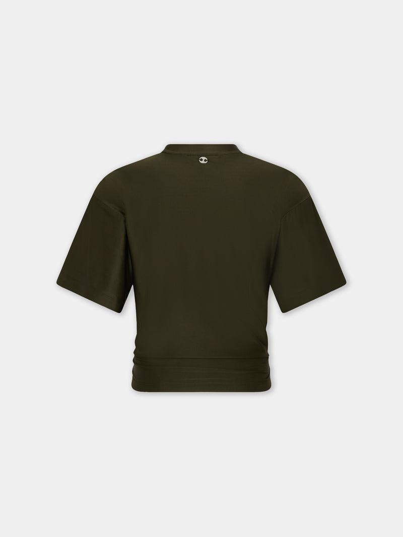 CROPPED T-SHIRT IN JERSEY Product Image