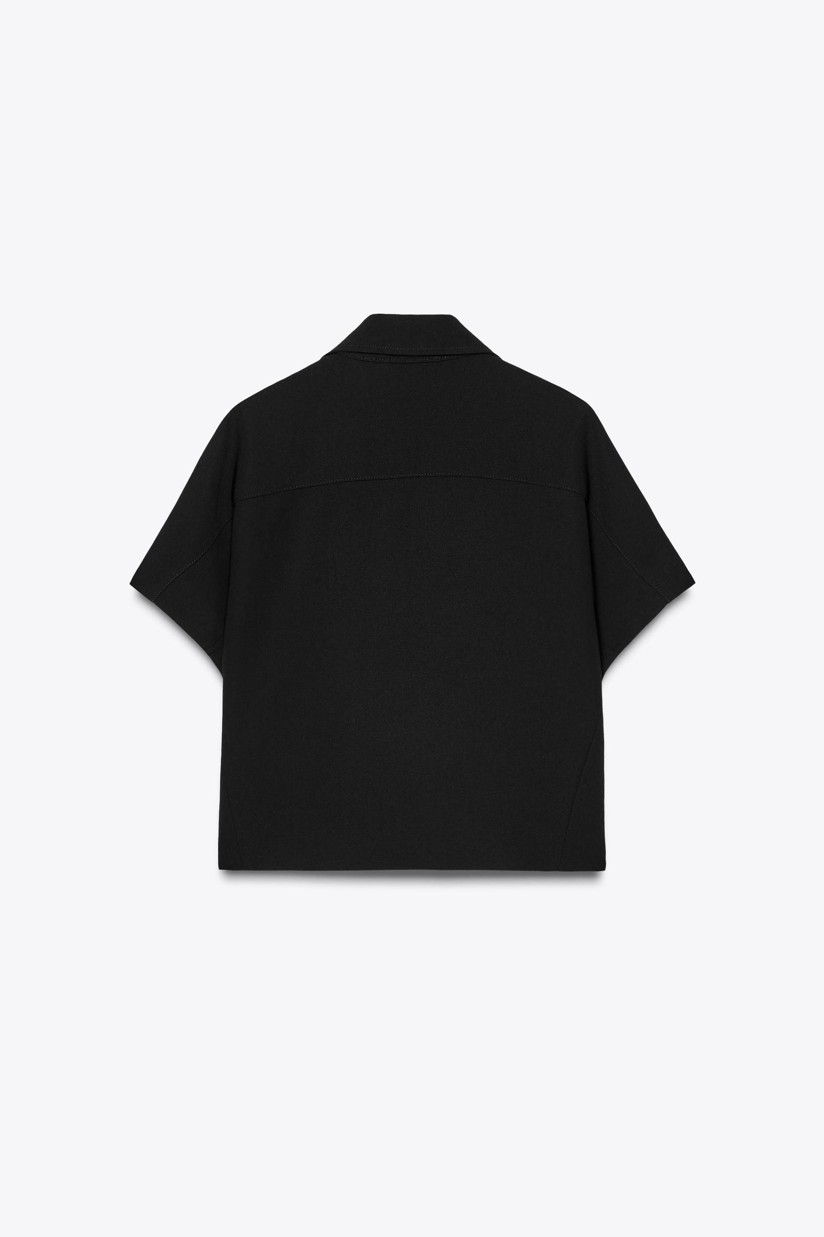 ZW COLLECTION CROPPED JACKET Product Image