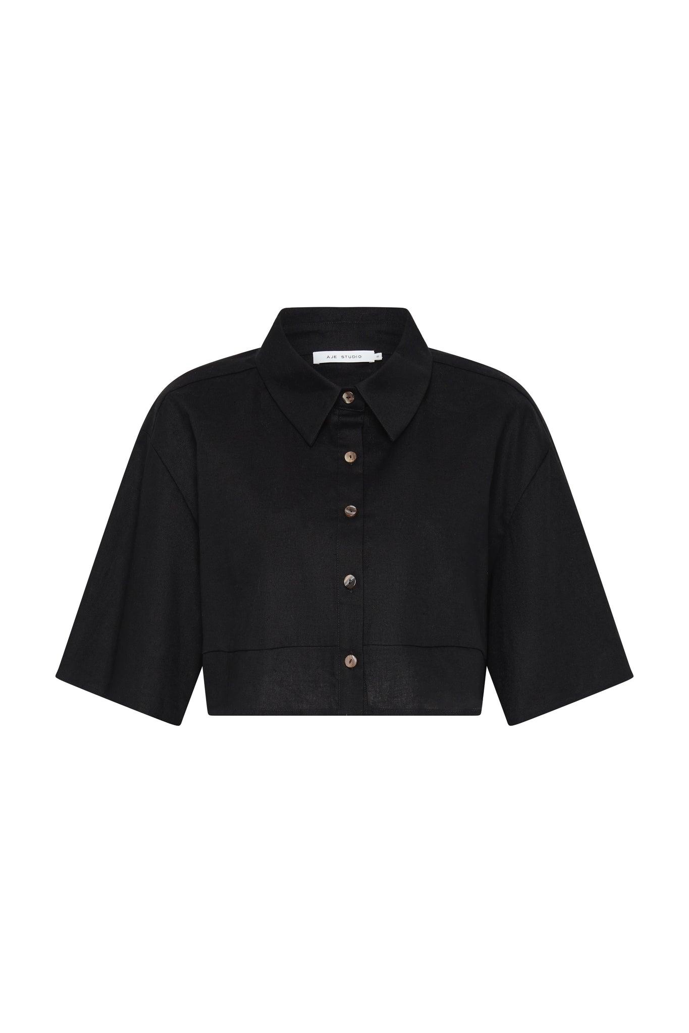 Airlie Cropped Shirt Product Image