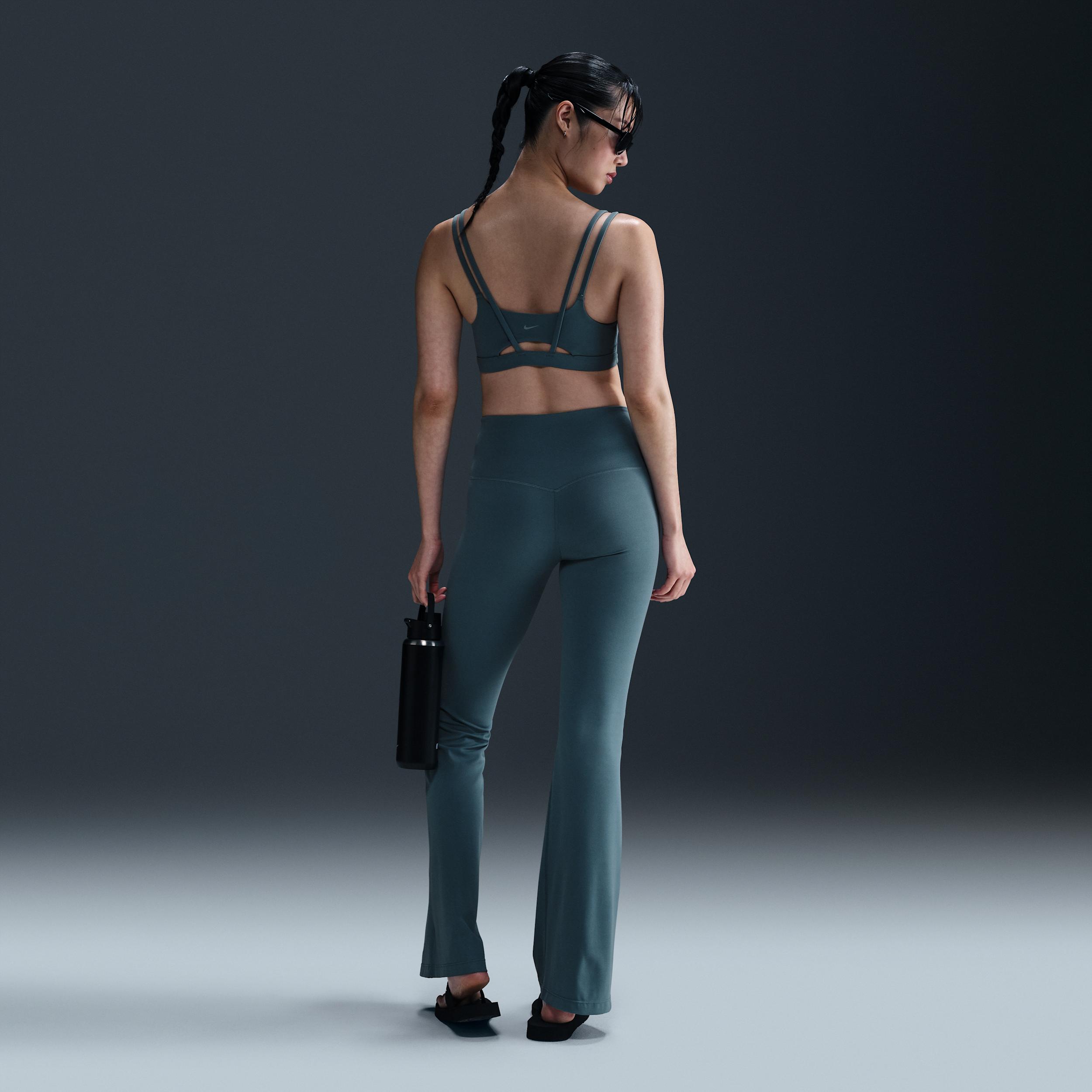 Nike Womens Zenvy High-Waisted Flared Leggings | FV7921-006 Product Image