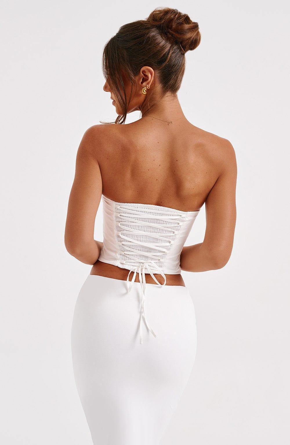 Zyla Corset - White Product Image