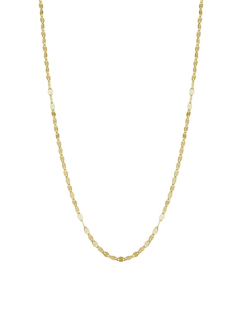 Womens 14K Yellow Gold Cabaret Chain Choker Product Image