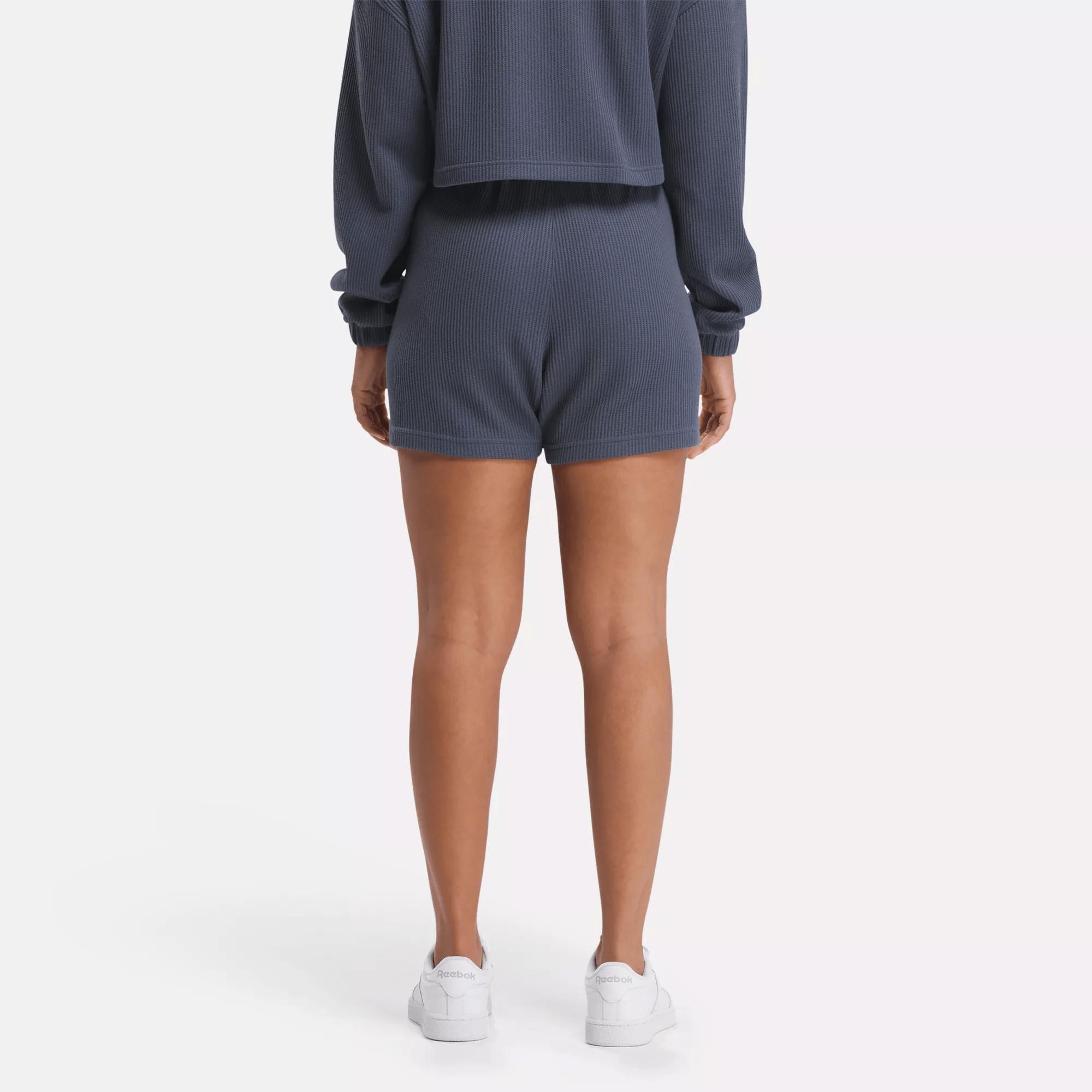 Women's Classics Wardrobe Essentials Waffle Shorts Female Product Image