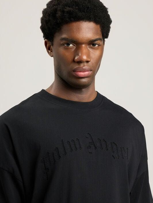 Curved Logo Loose Double T-Shirt Product Image