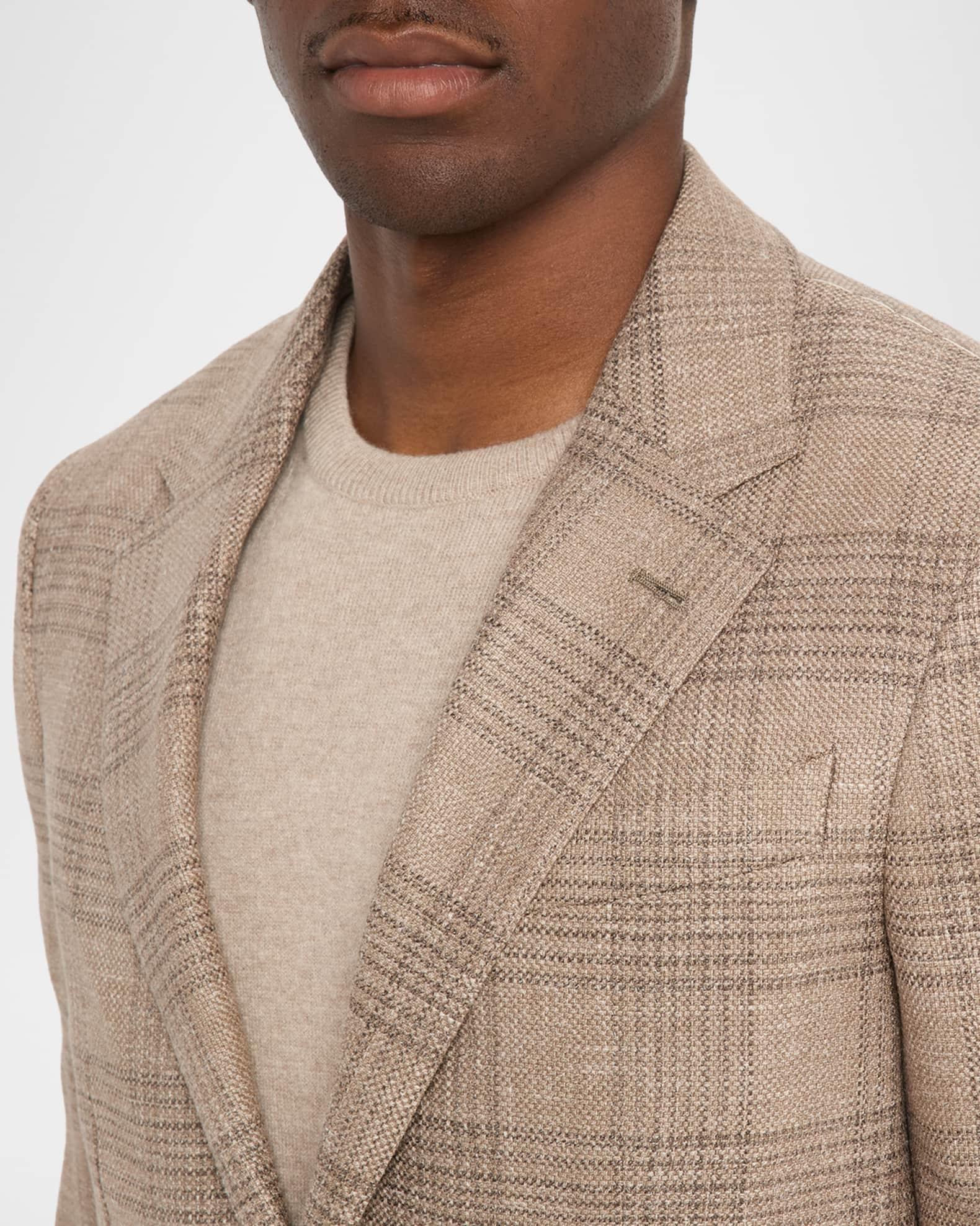 Men's Winter Crossover Large Plaid Sport Coat Product Image