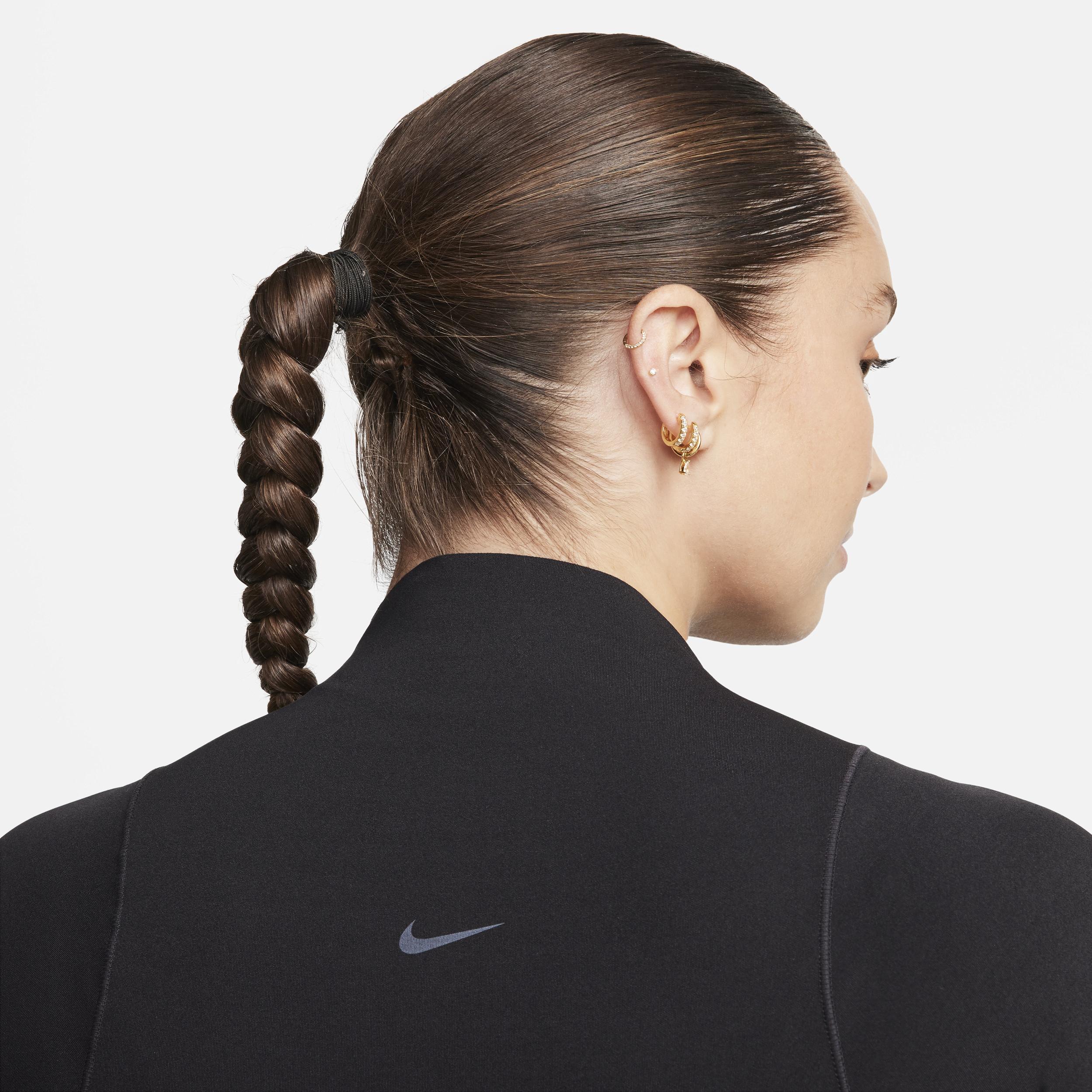 Nike Womens Zenvy Dri-FIT Long-Sleeve Top | FN3022-010 Product Image