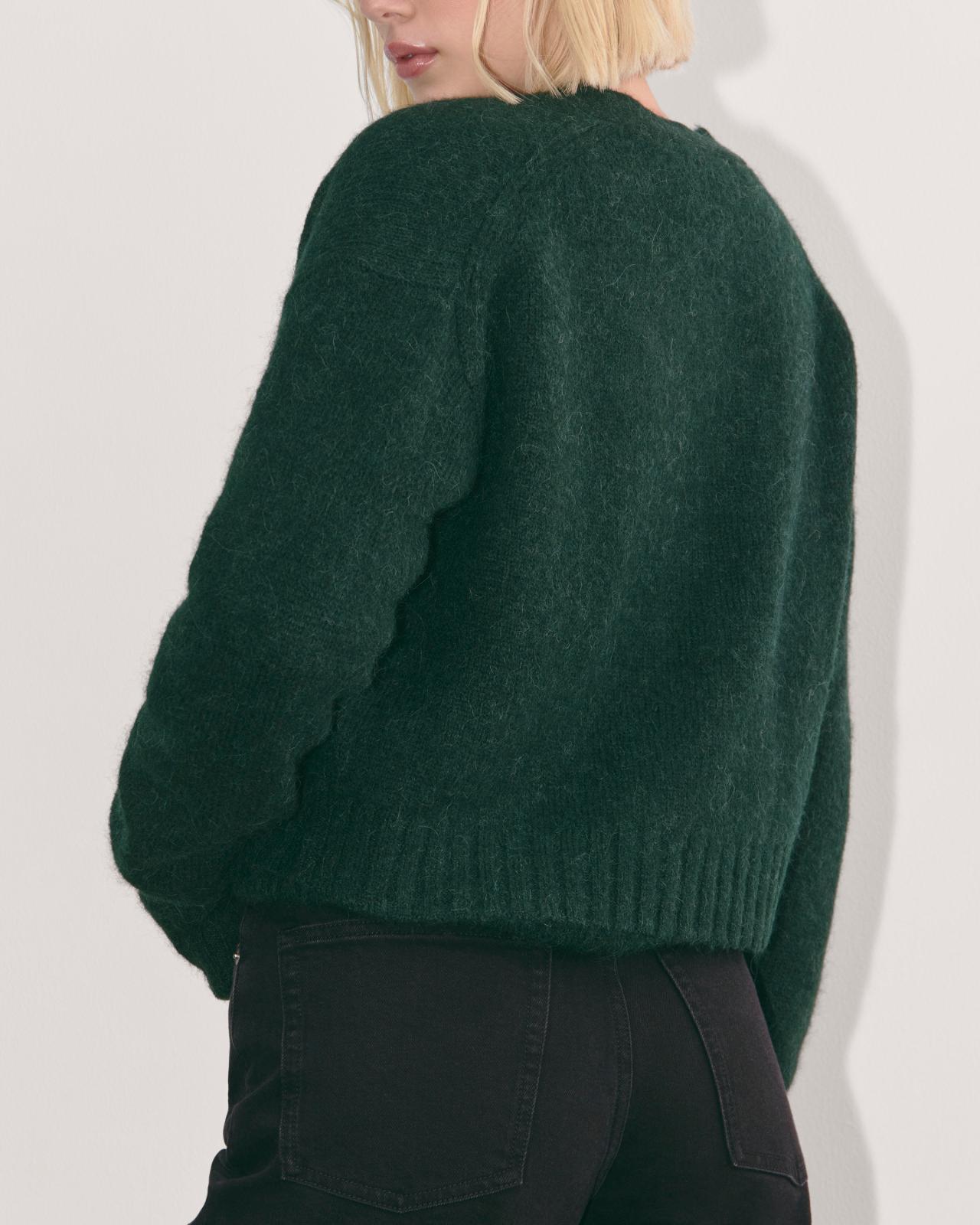 Womens Boxy Cardigan in Alpaca by Everlane Product Image