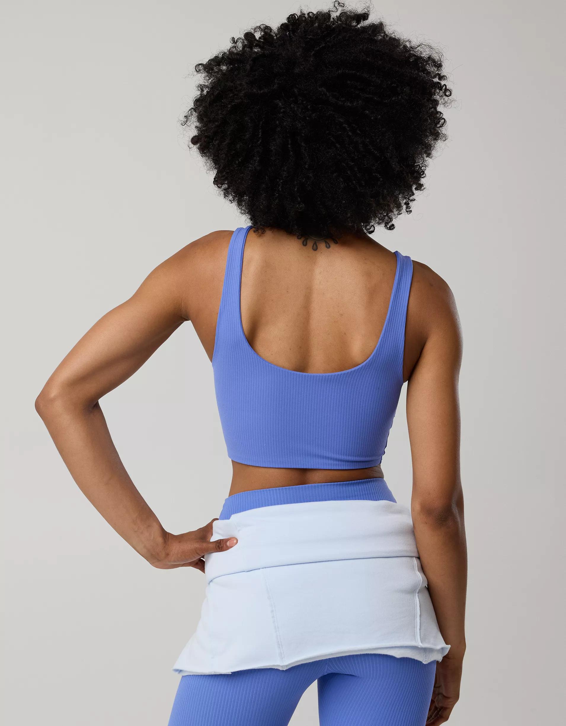 OFFLINE By Aerie Real Me XTRA Rib Switch Up High Neck Sports Bra Product Image