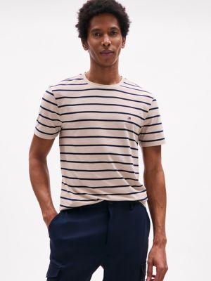 Stripe Stretch-Cotton Extra Slim T-Shirt Product Image