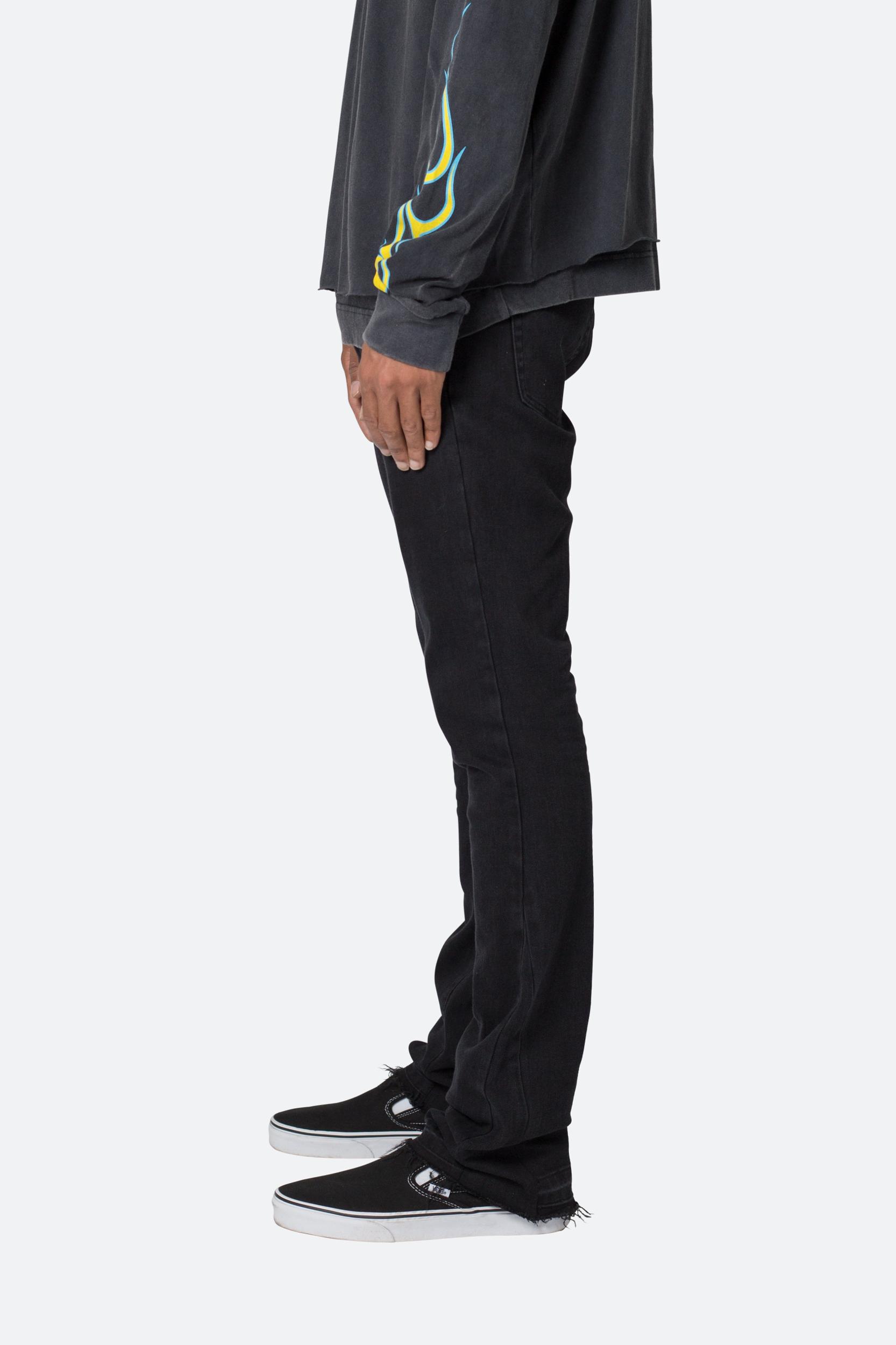 M524 Slim Stacked Denim - Black Product Image