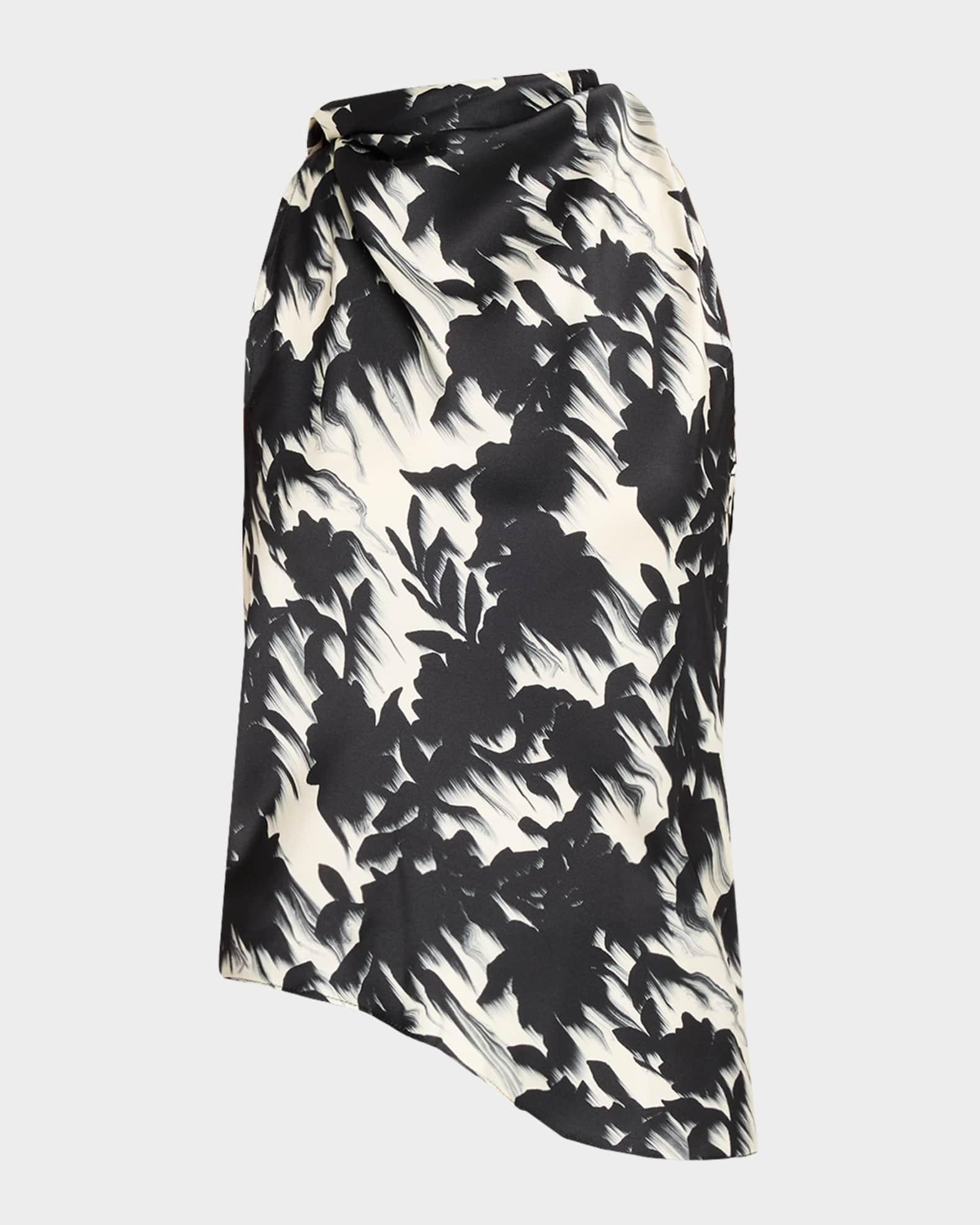 Floral Cowl-Neck Top  Product Image