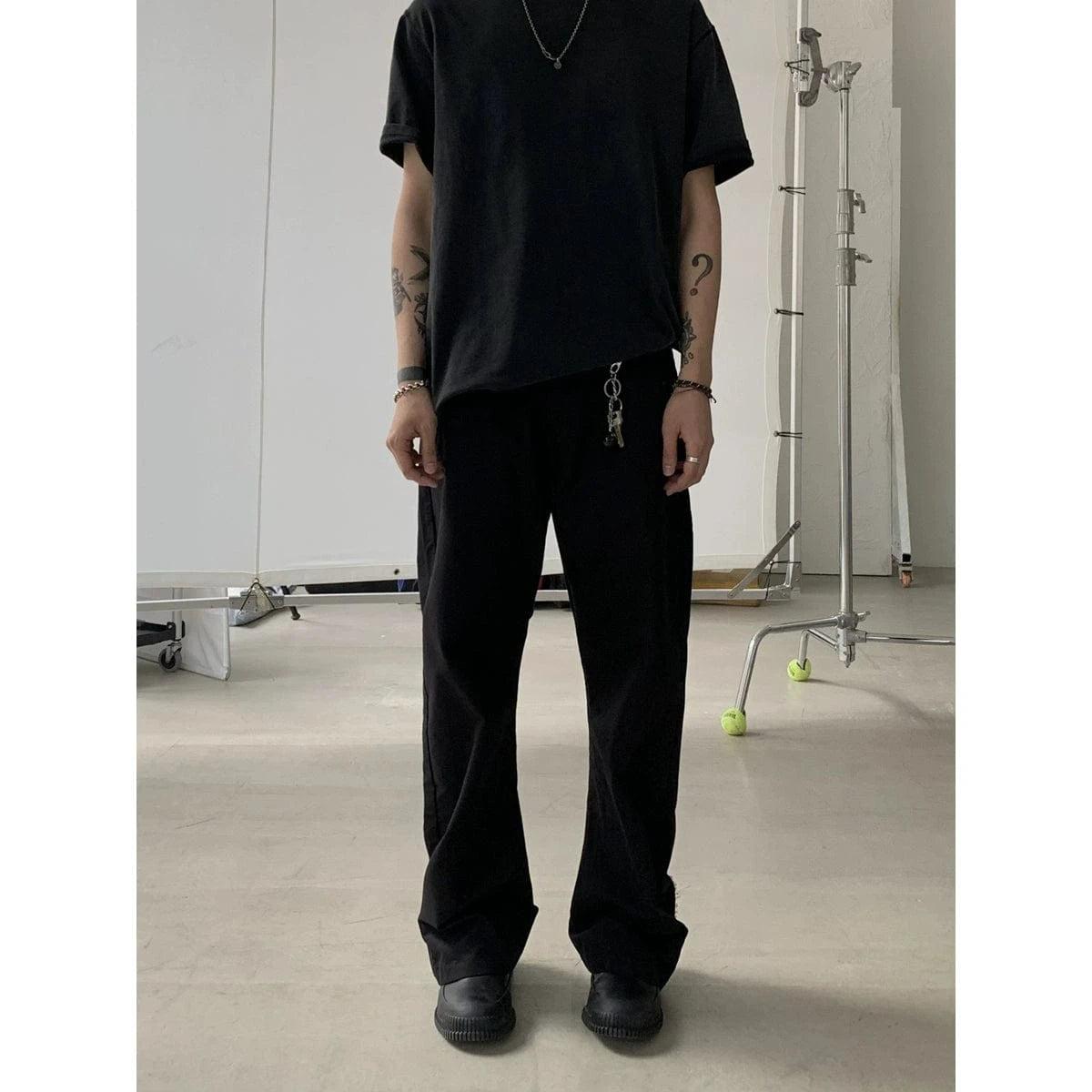 RT No. 18731 ARC SCIMITAR STRAIGHT PANTS Product Image