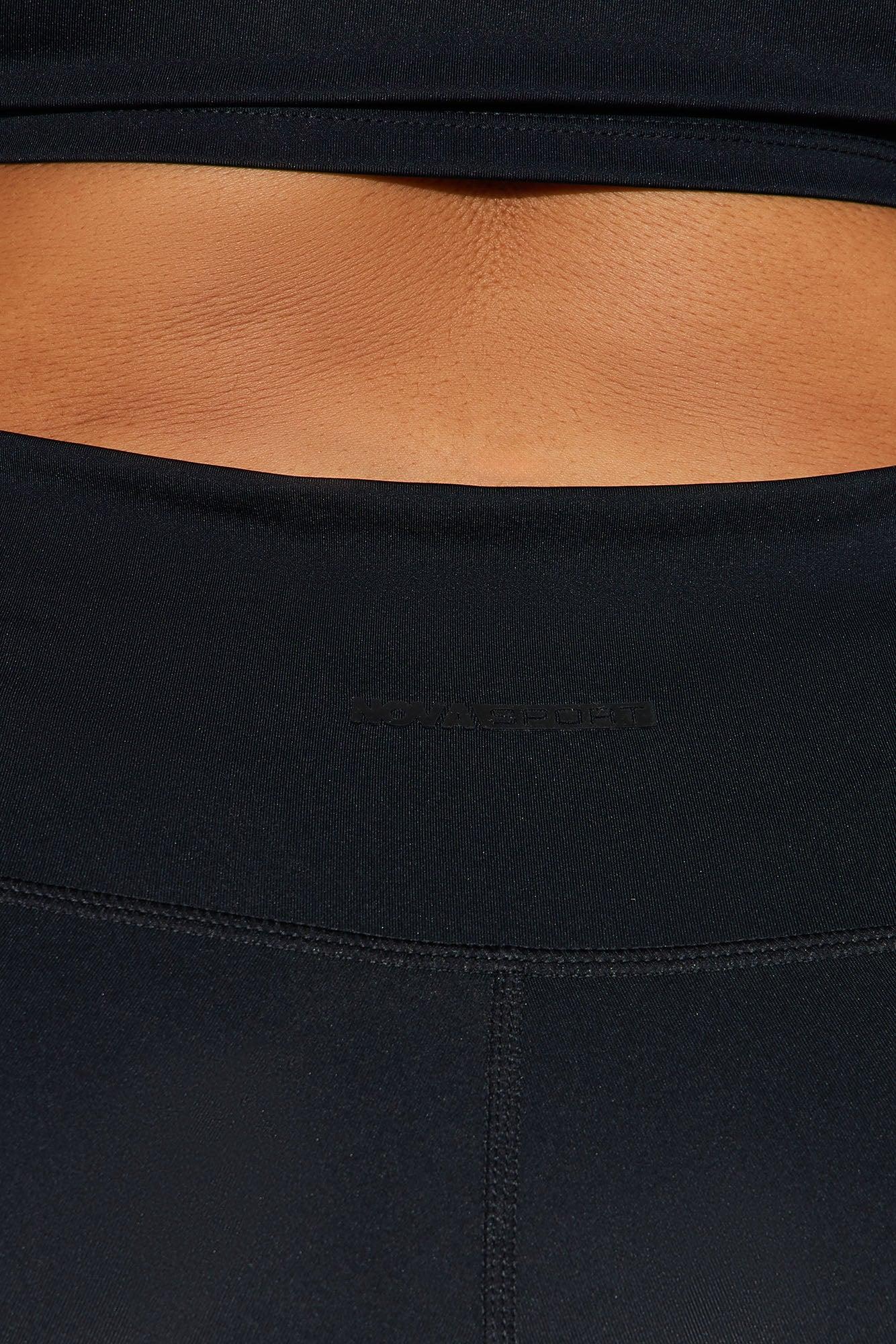 Vital Form 7/8 Elevate Active Legging - Black Product Image