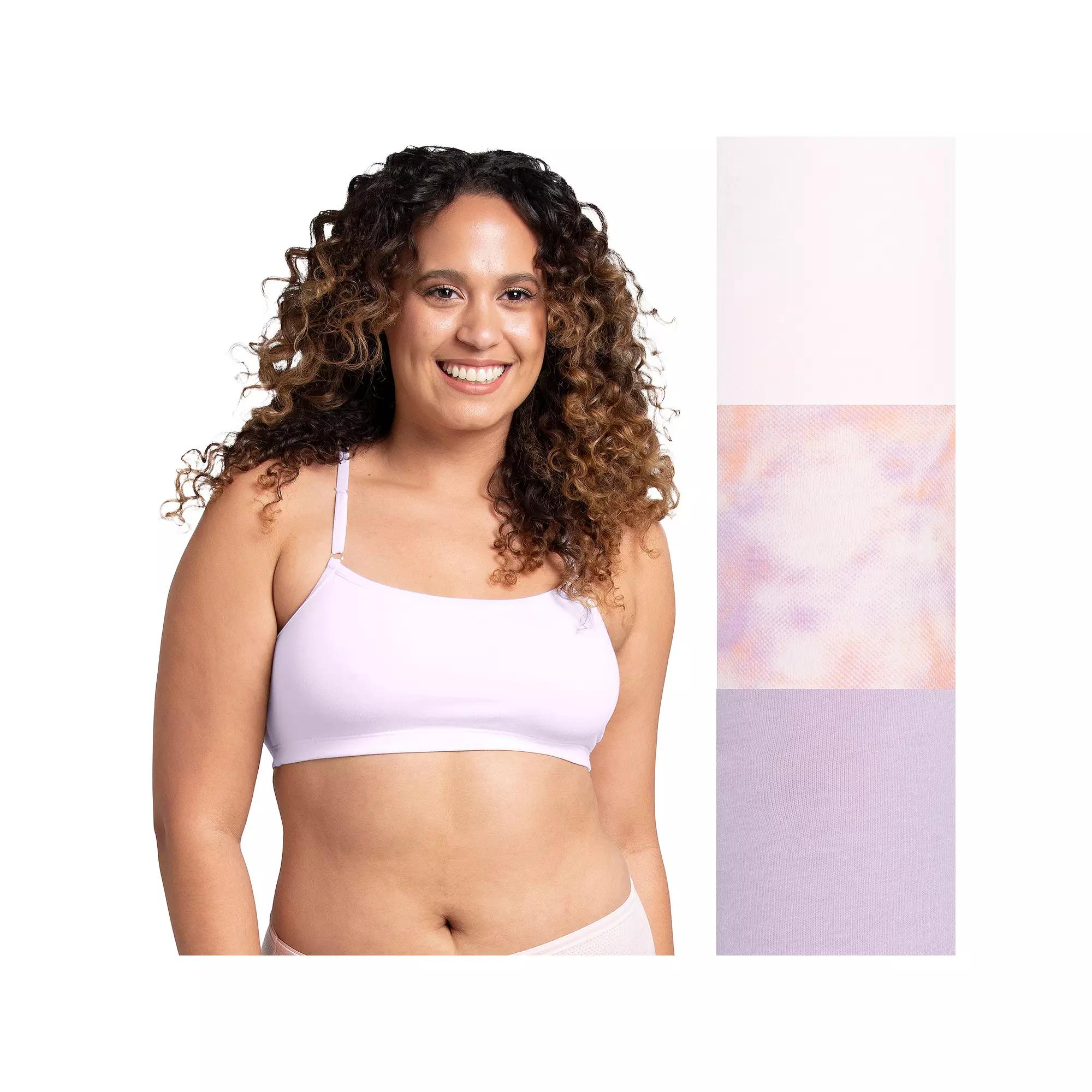 Women's Fruit of the Loom® 360 Stretch Bra 3-pack 3DSCSCT,  Product Image