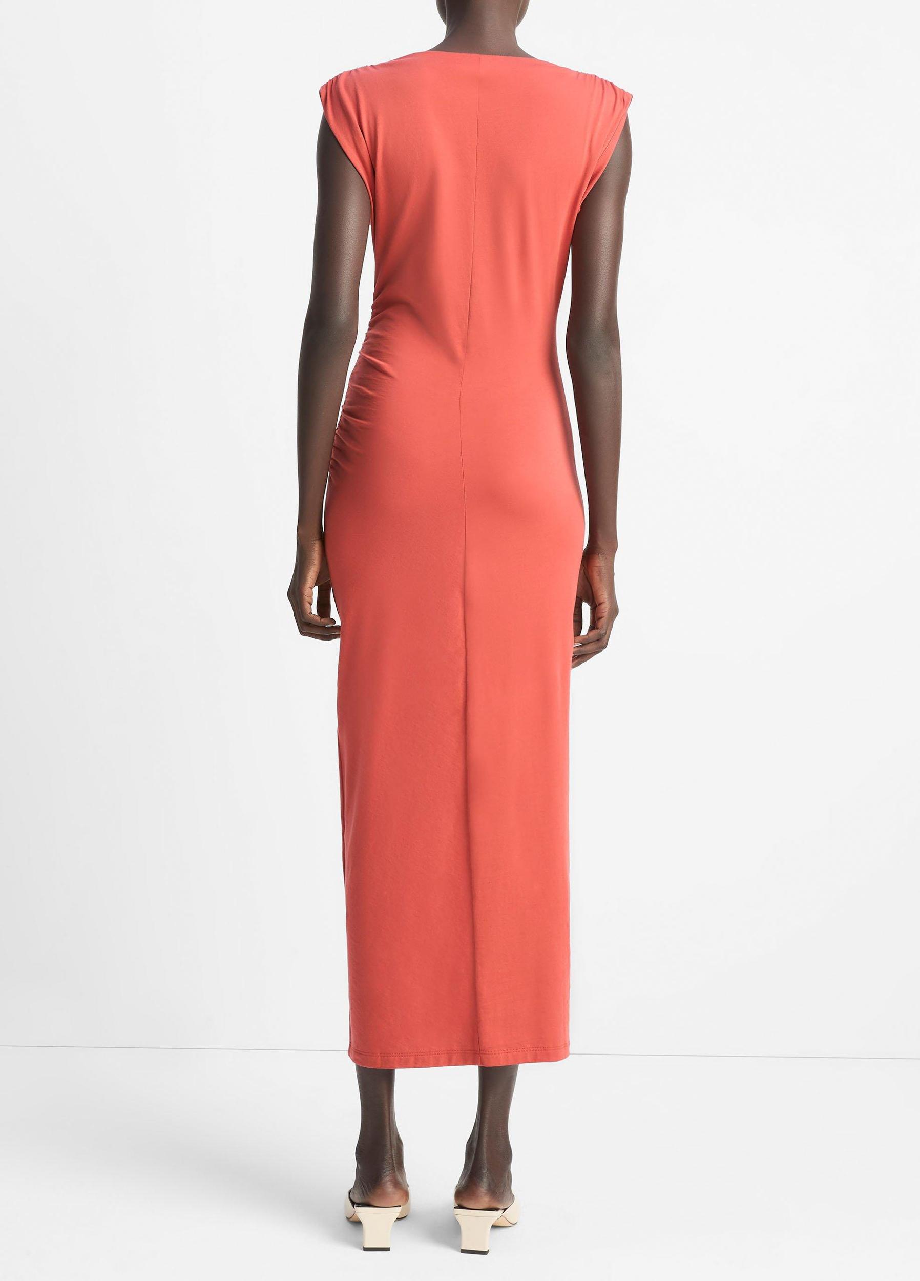 Pima Cotton Muscle-Tee Dress Product Image