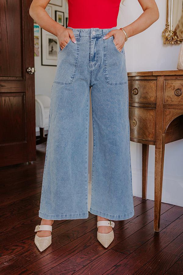 The Emersyn High Waist Wide Leg Jean Product Image
