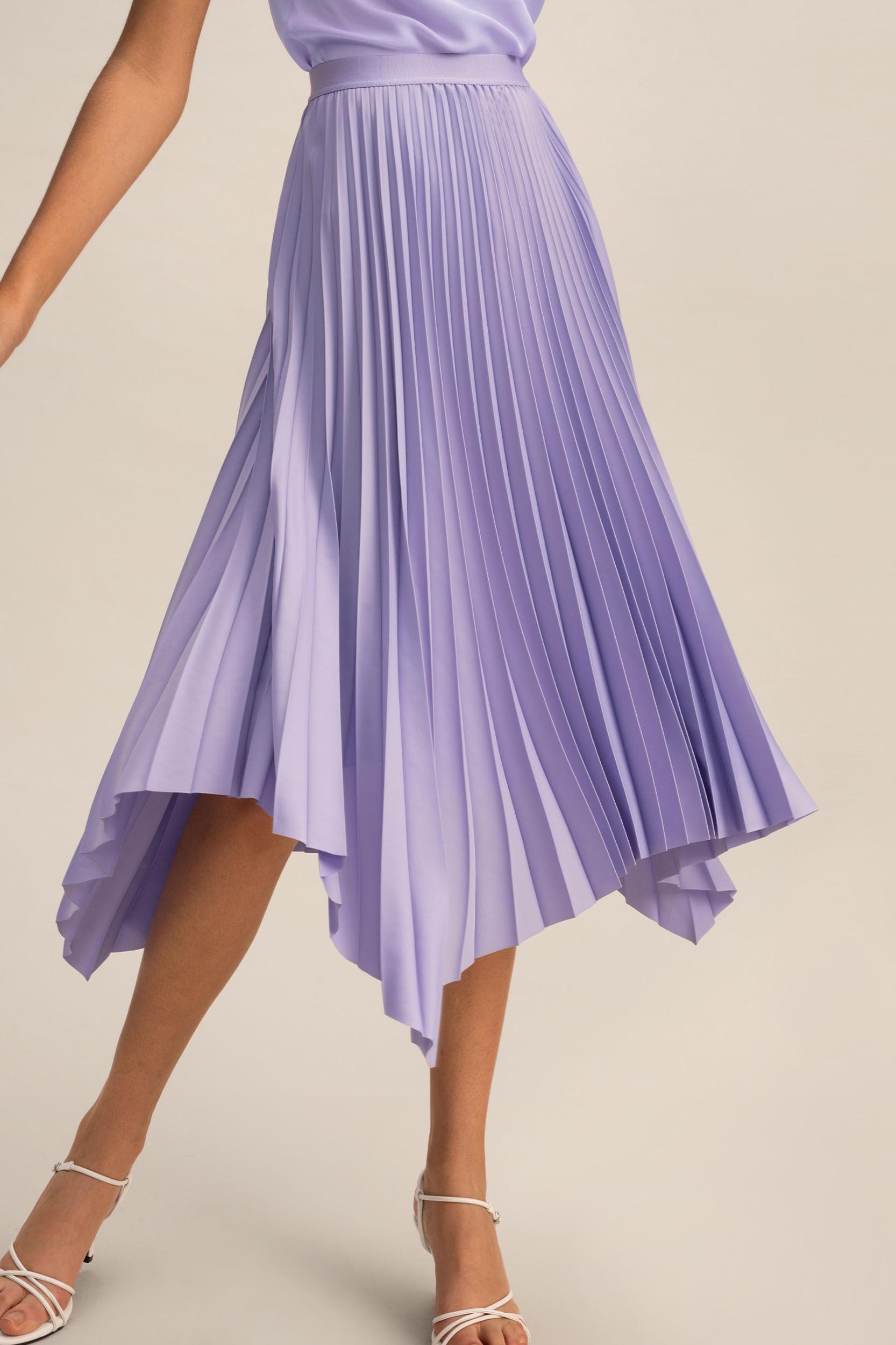 Pleated Handkerchief Skirt Product Image