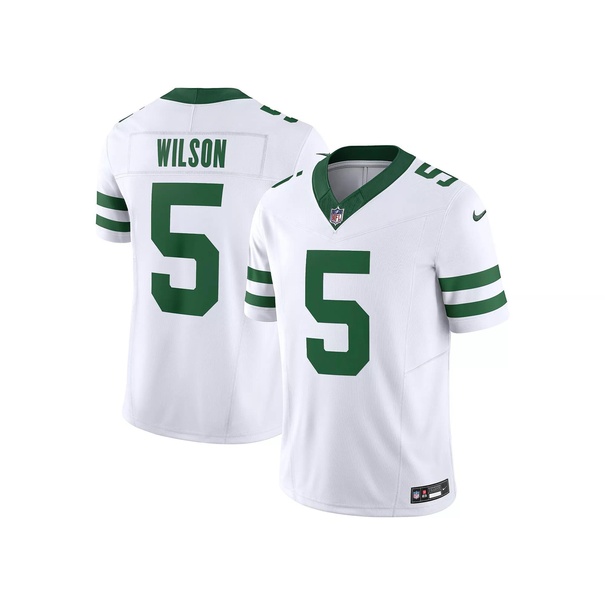 Garrett Wilson New York Jets Nike Mens Dri-FIT NFL Limited Football Jersey | 31NM0AUO72F-E87 Product Image