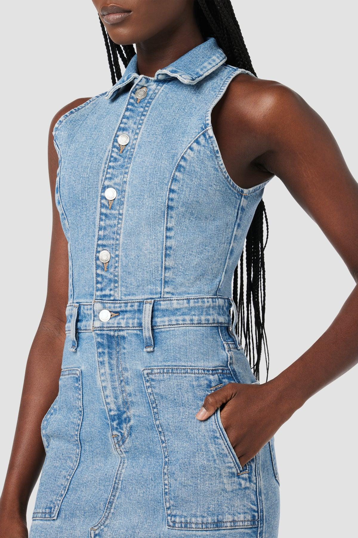 Halter Utility Dress Female Product Image