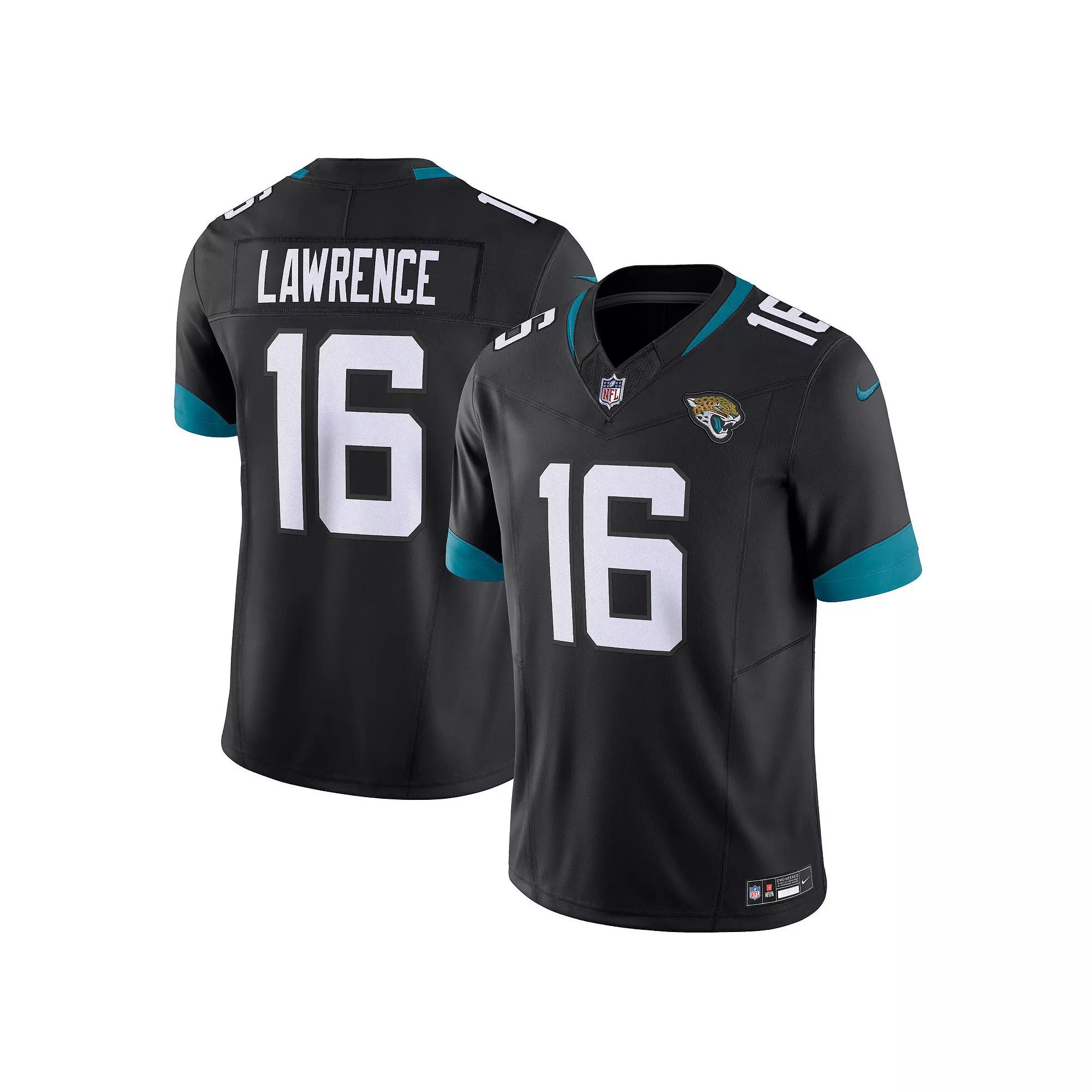 Men's Nike Trevor Lawrence Teal Jacksonville Jaguars Vapor F.U.S.E. Limited Jersey,  Product Image