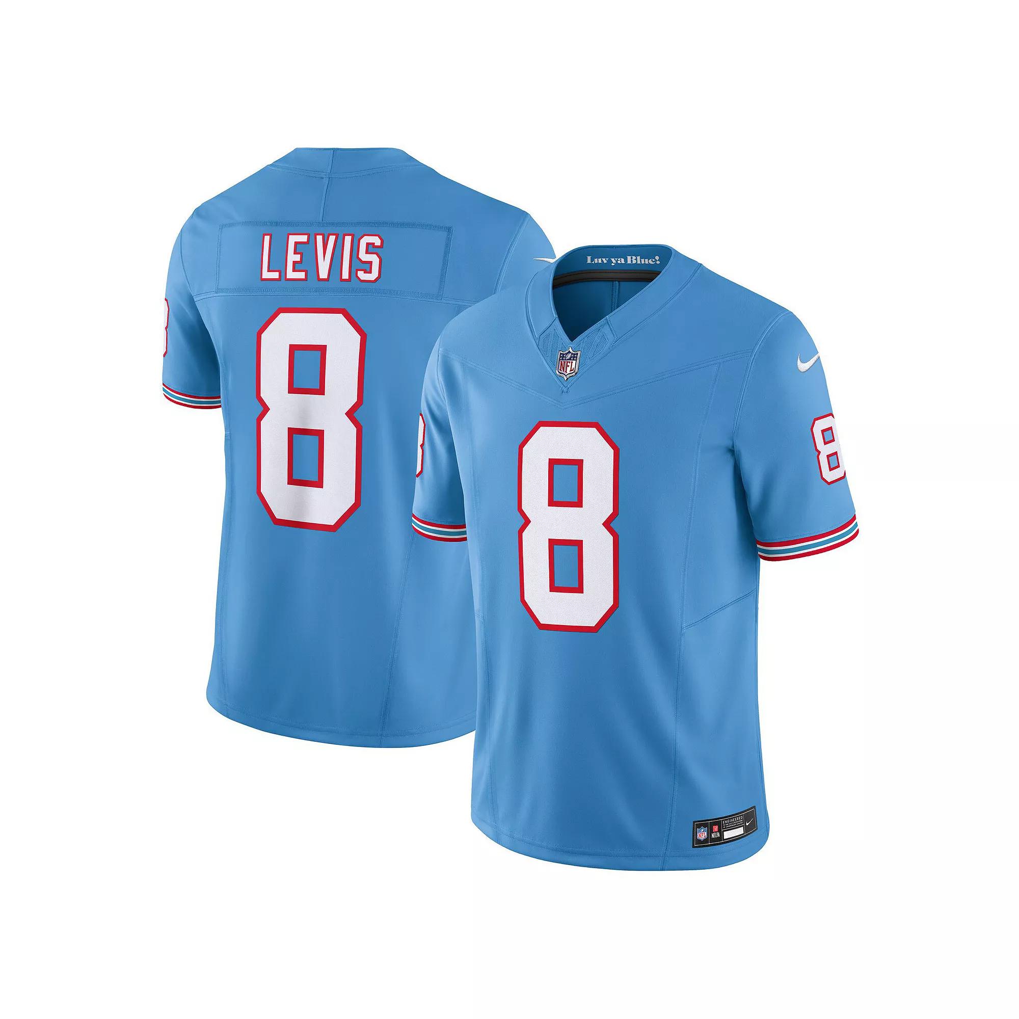 Will Levis Tennessee Titans Nike Mens Dri-FIT NFL Limited Jersey | 31NM00SX8FF-015 Product Image