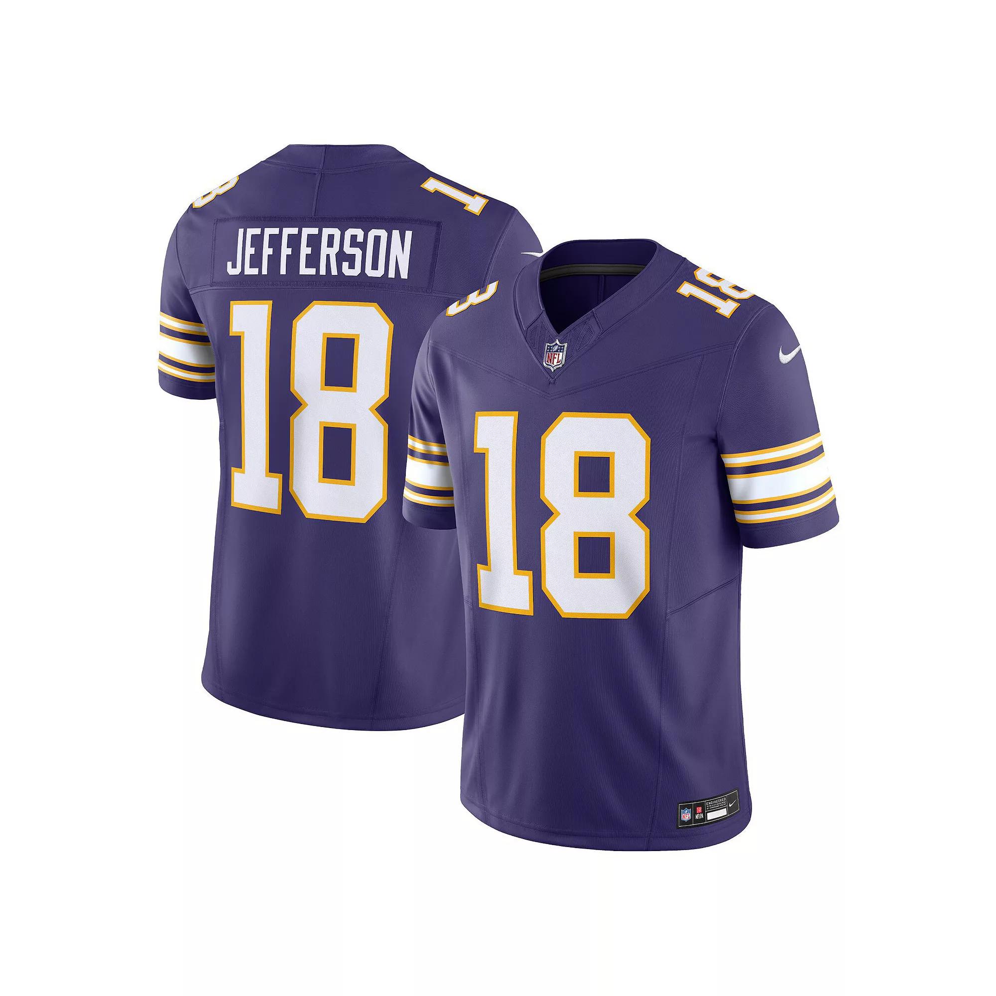 Justin Jefferson Minnesota Vikings Nike Mens Dri-FIT NFL Limited Football Jersey | 31NM02YJ9MF-015 Product Image