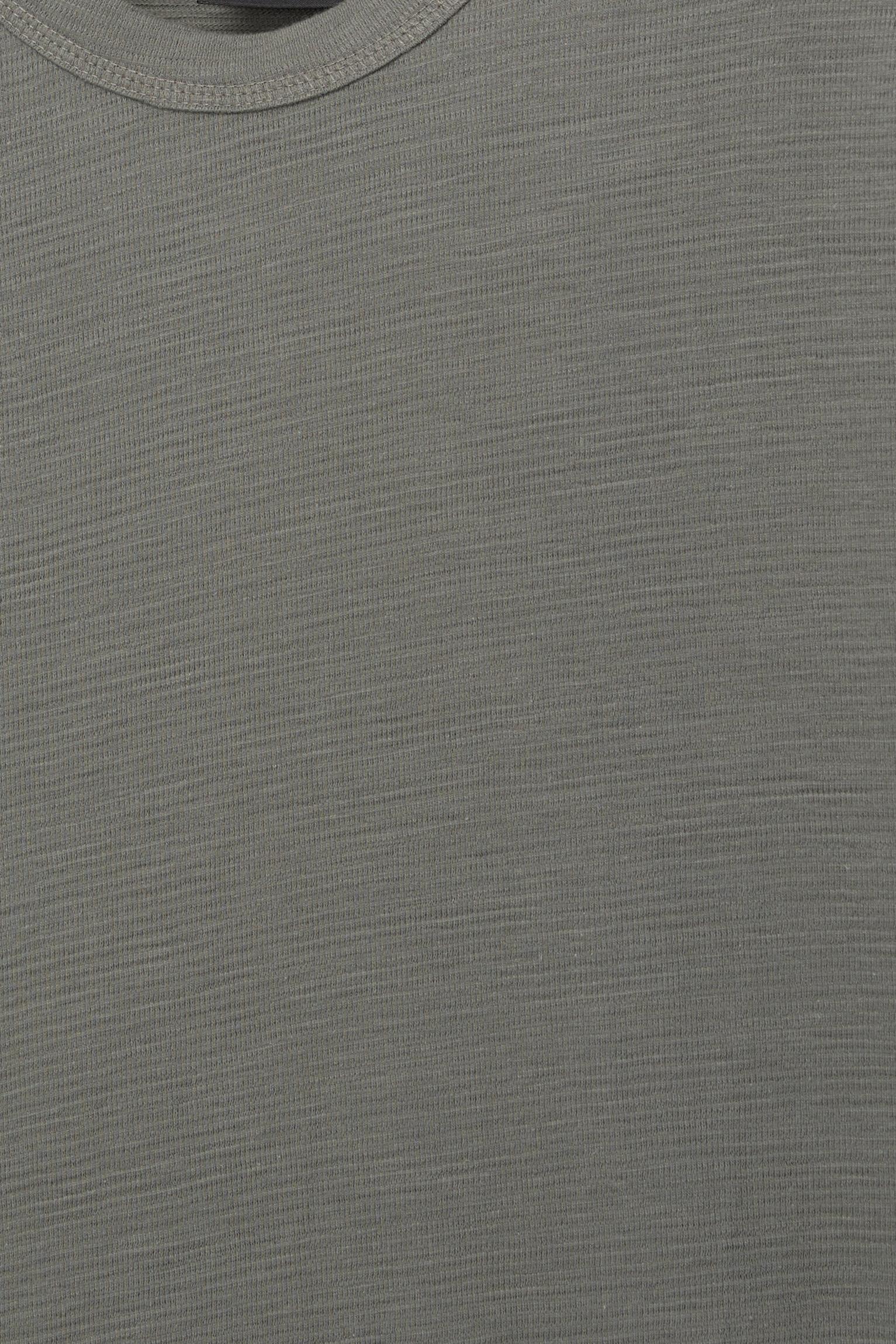 Short sleeve textured T-shirt Product Image