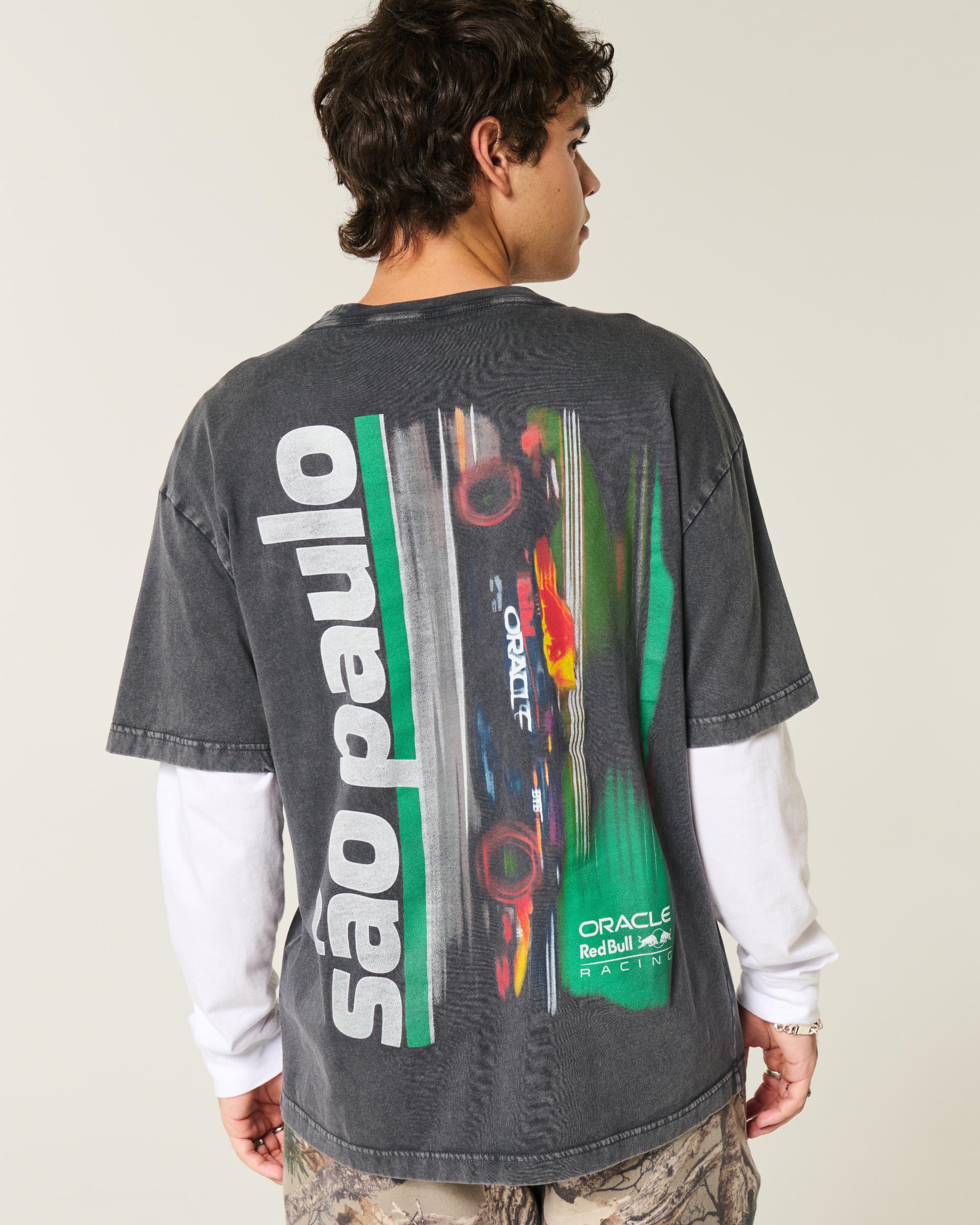 Boxy Oracle Red Bull Racing Graphic Tee Product Image