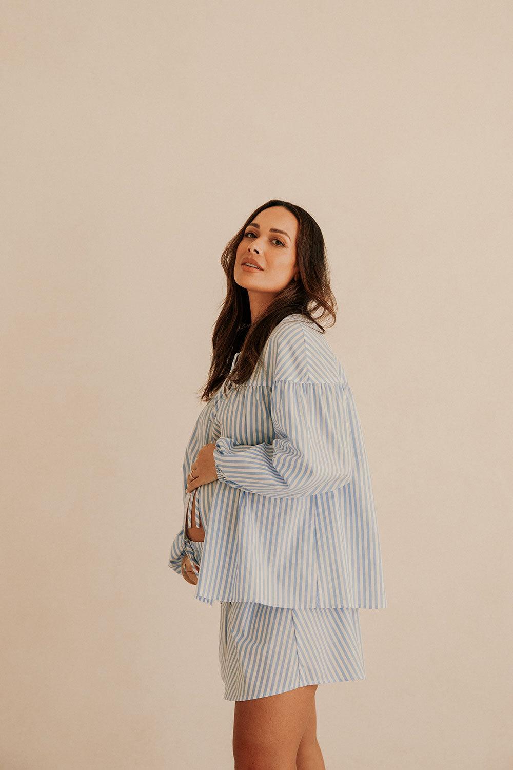 Pennie Shorts - Blue Product Image